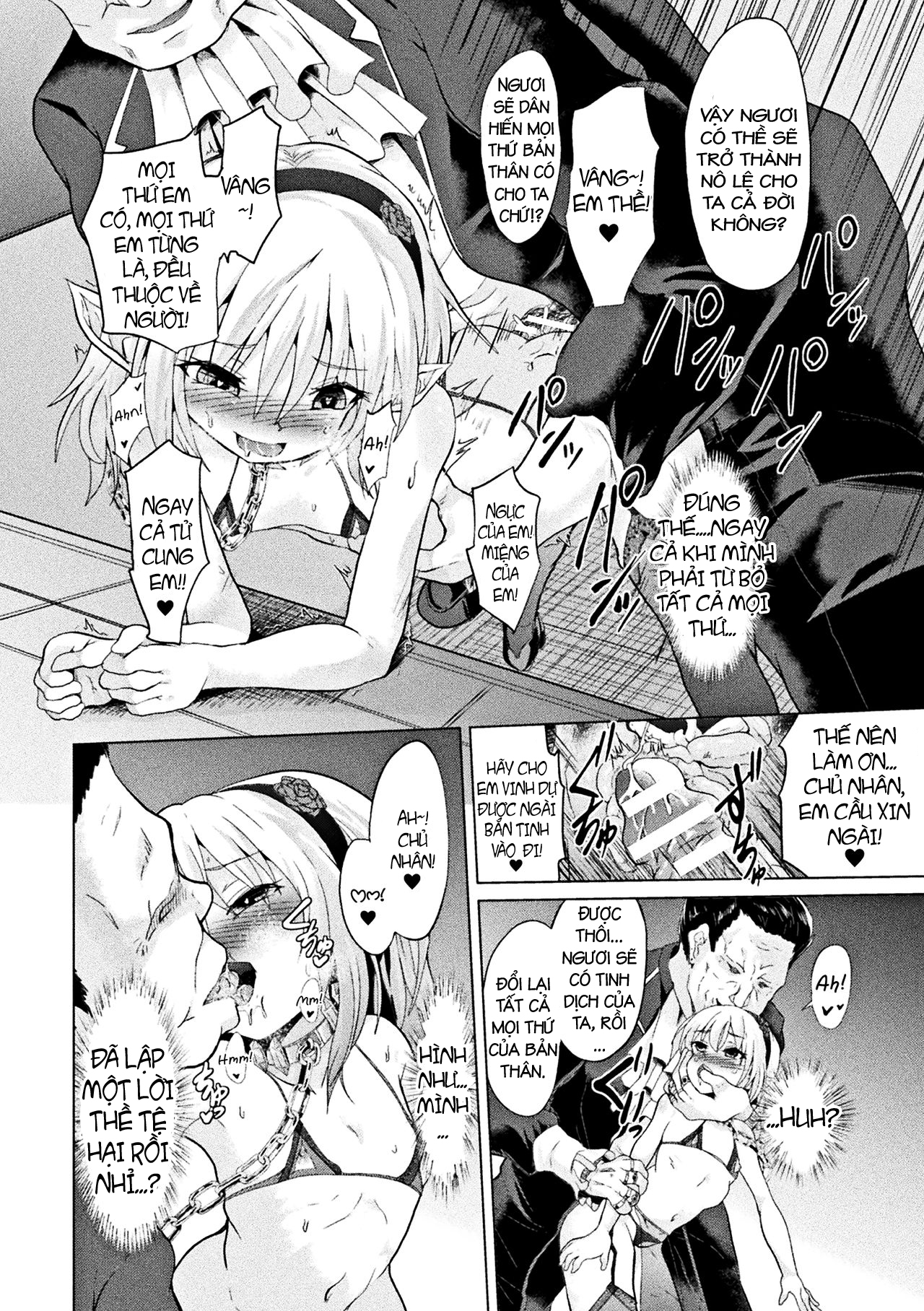 Đọc truyện hentai Loli-babaa Kyousei Tanetsuke Ecchi! - Chap 2