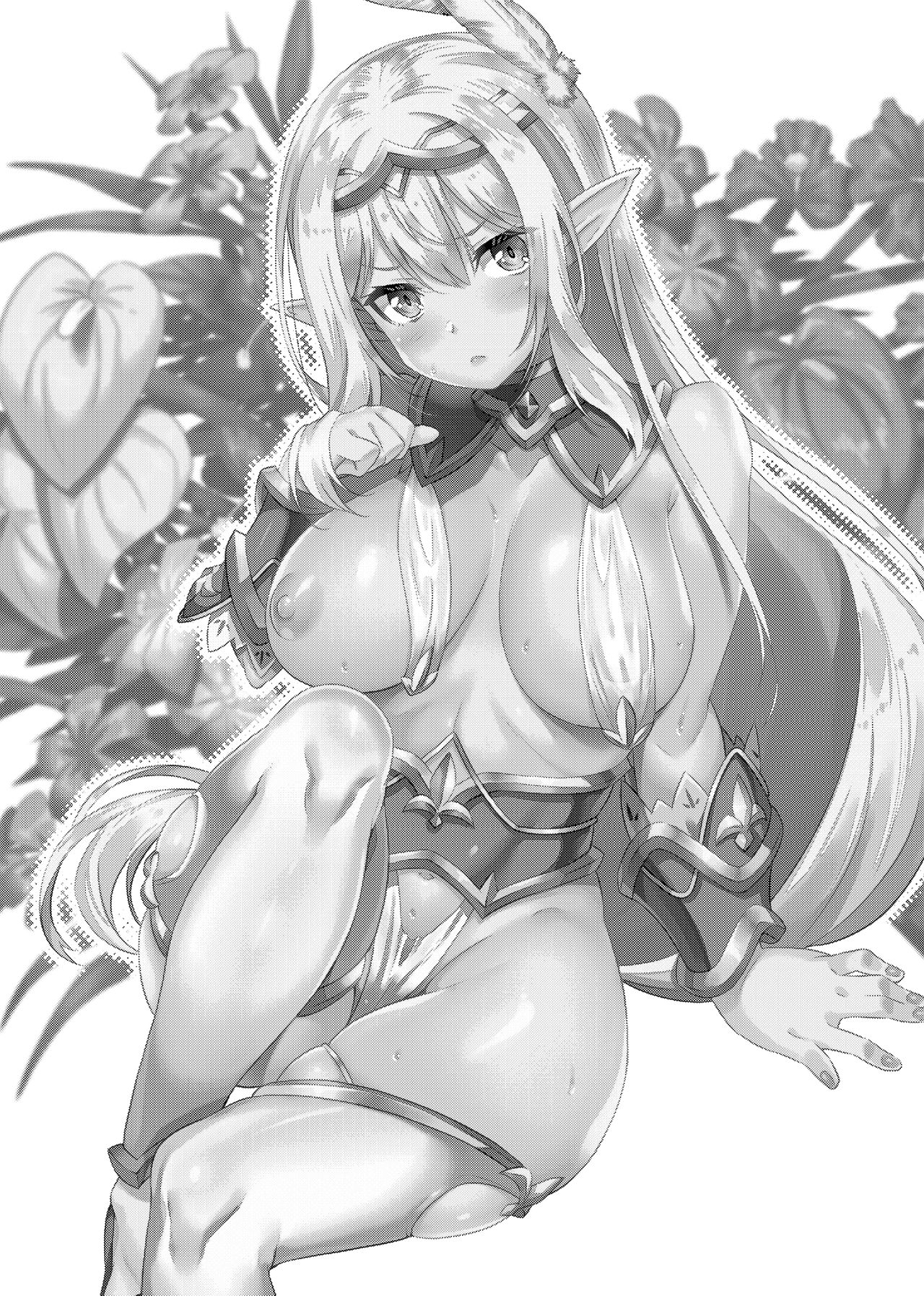 Đọc truyện hentai Sukebe Elf Tanbouki 2 - Oneshot