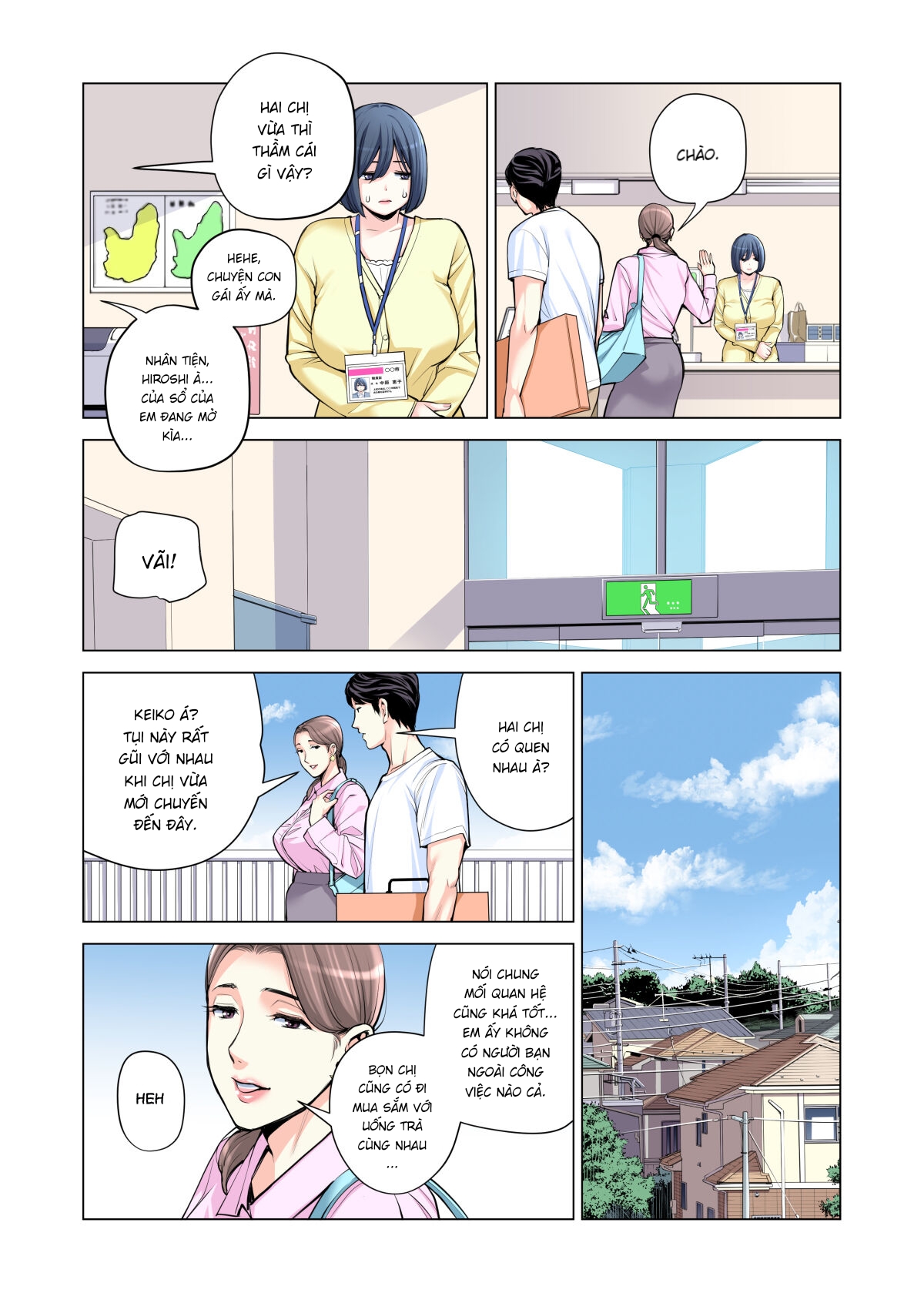 Đọc truyện hentai Những cô trợ lý đã có chồng - Chap 3 Full màu