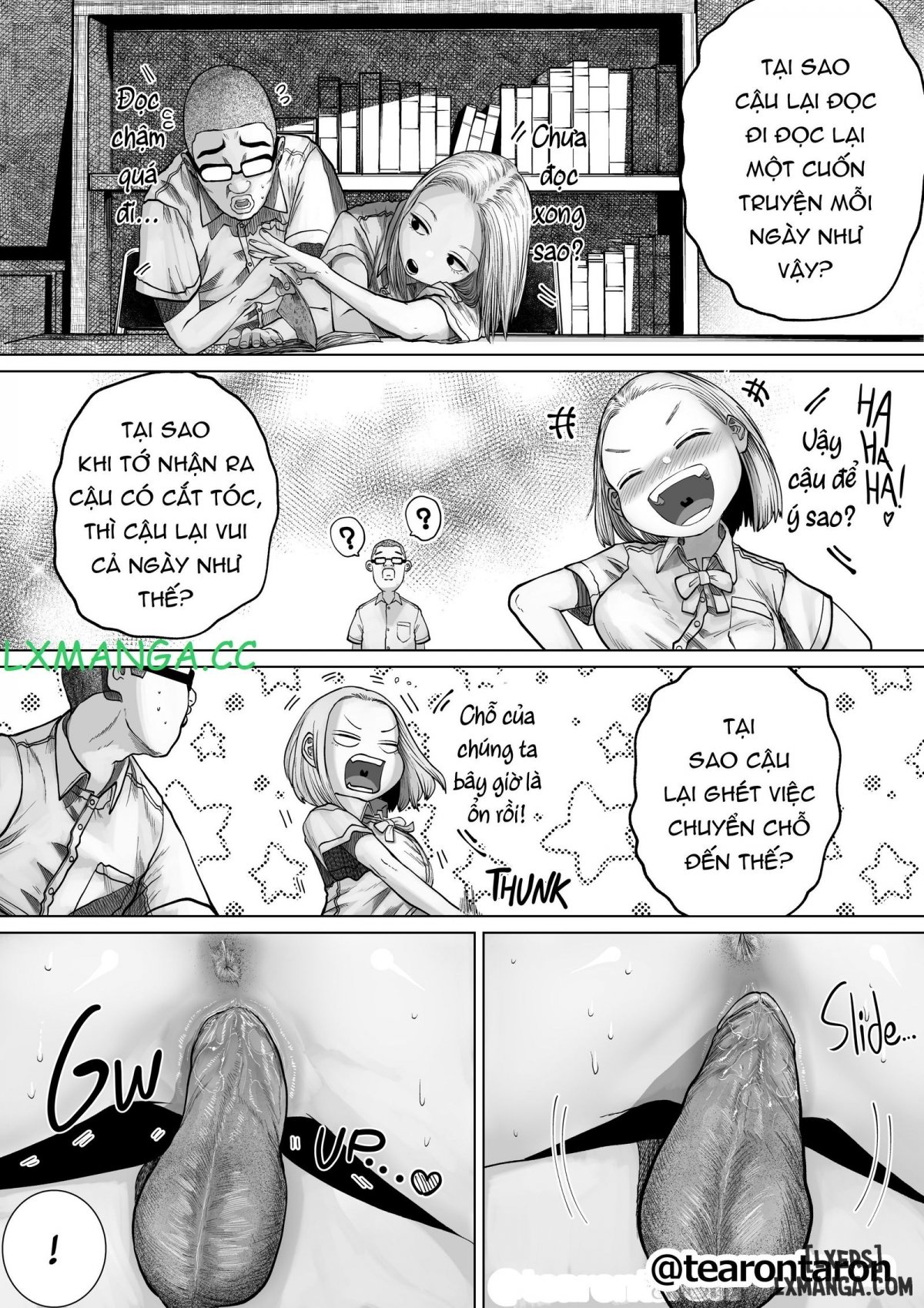 Đọc truyện hentai Gakkou de Ichiban Futsuriai na Couple no Hanashi - Oneshot