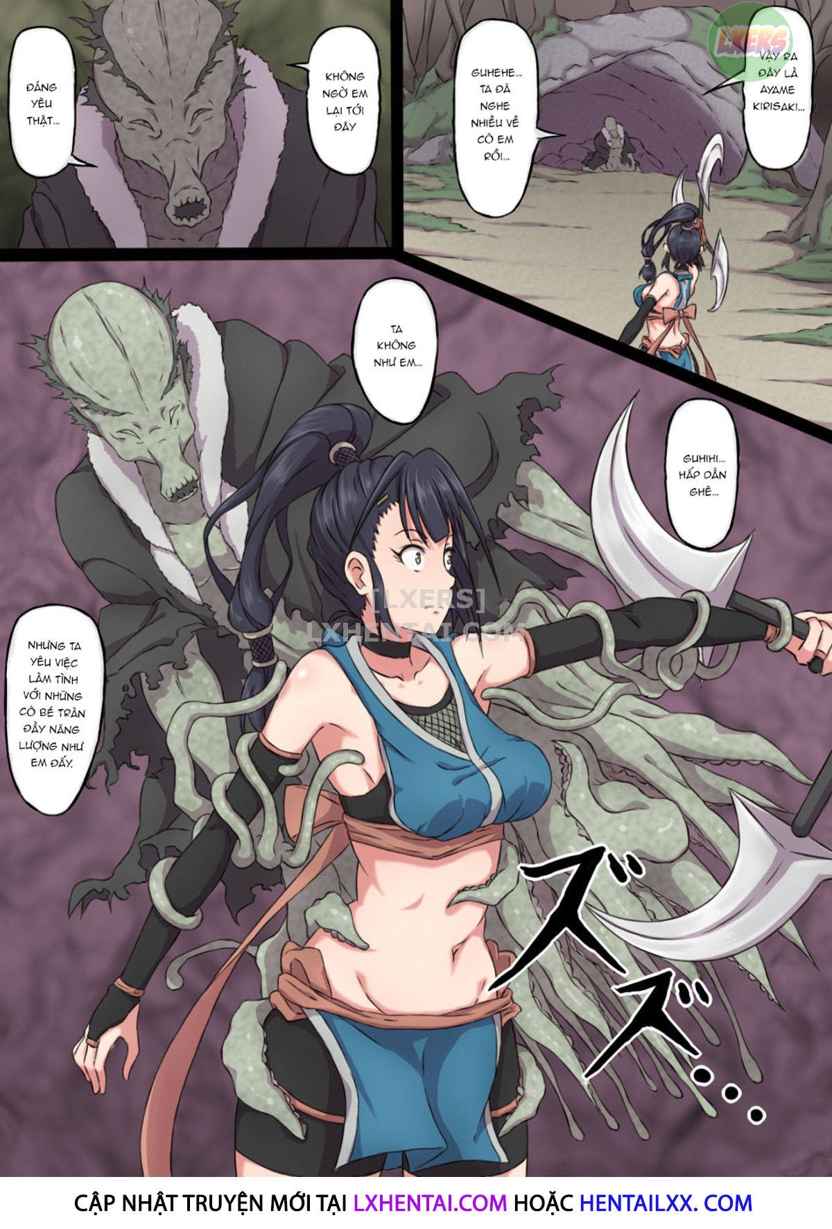 Đọc truyện hentai The Defeat Of Ayame Kunoichi - Oneshot