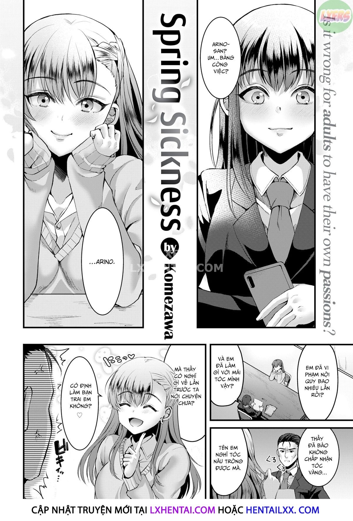 Đọc truyện hentai Sự khó chịu mùa xuân - Oneshot