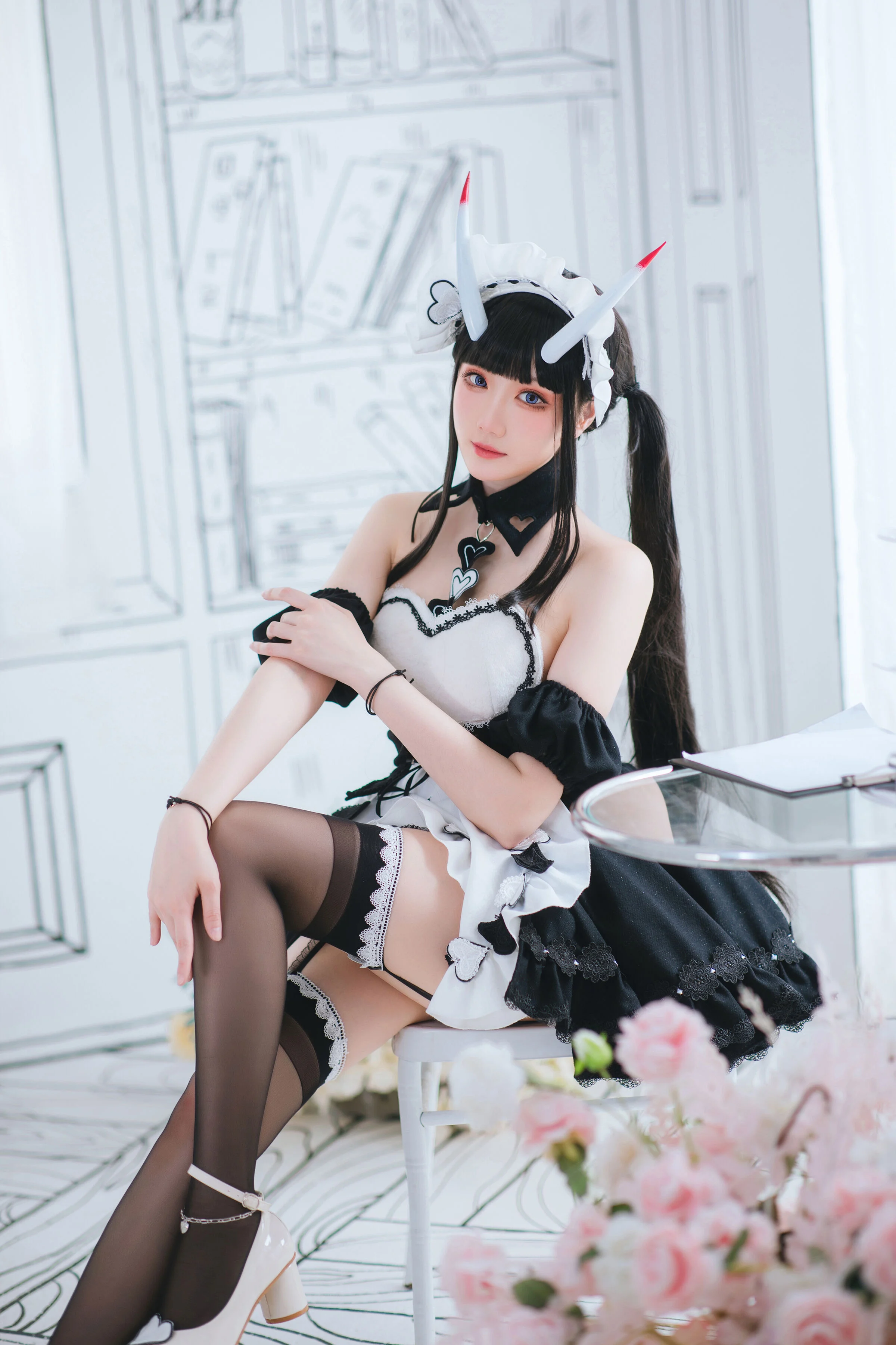 Đọc truyện hentai Tuyển tập Albums siêu phẩm Cosplay - Chap 591 - Guashi-chan Noshiro Maid