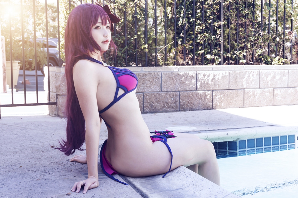 Đọc truyện hentai Tuyển tập Albums siêu phẩm Cosplay - Chap 890 - Hana Bunny – Scathach