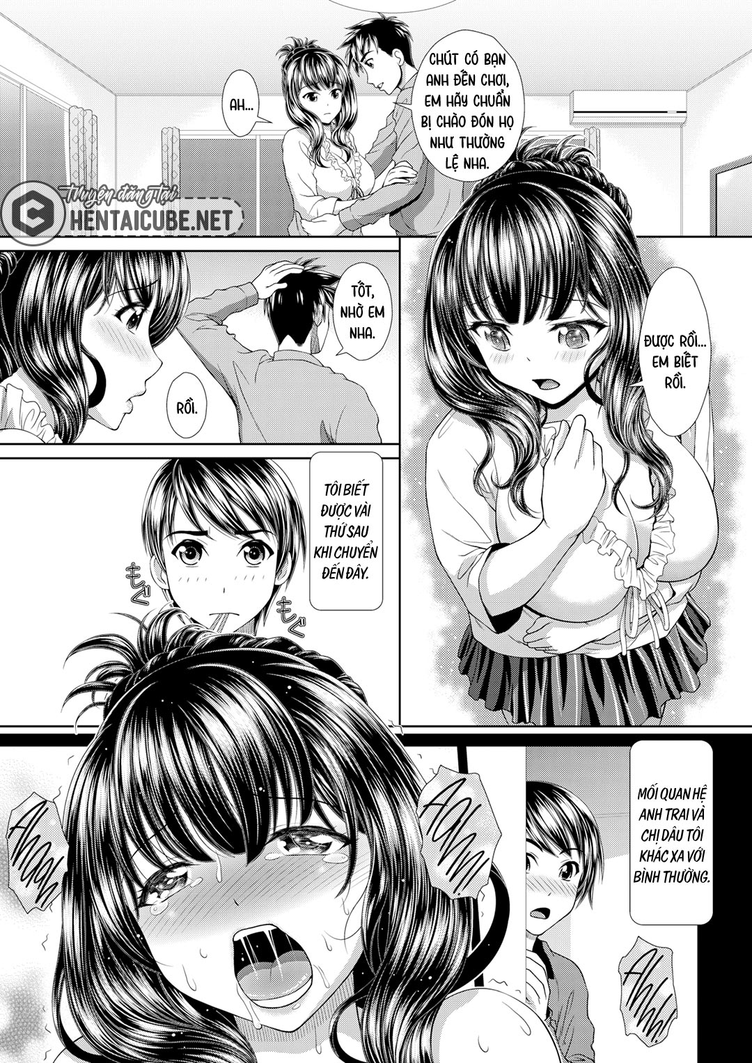Đọc truyện hentai Chị dâu không thấy đủ với một - Oneshot