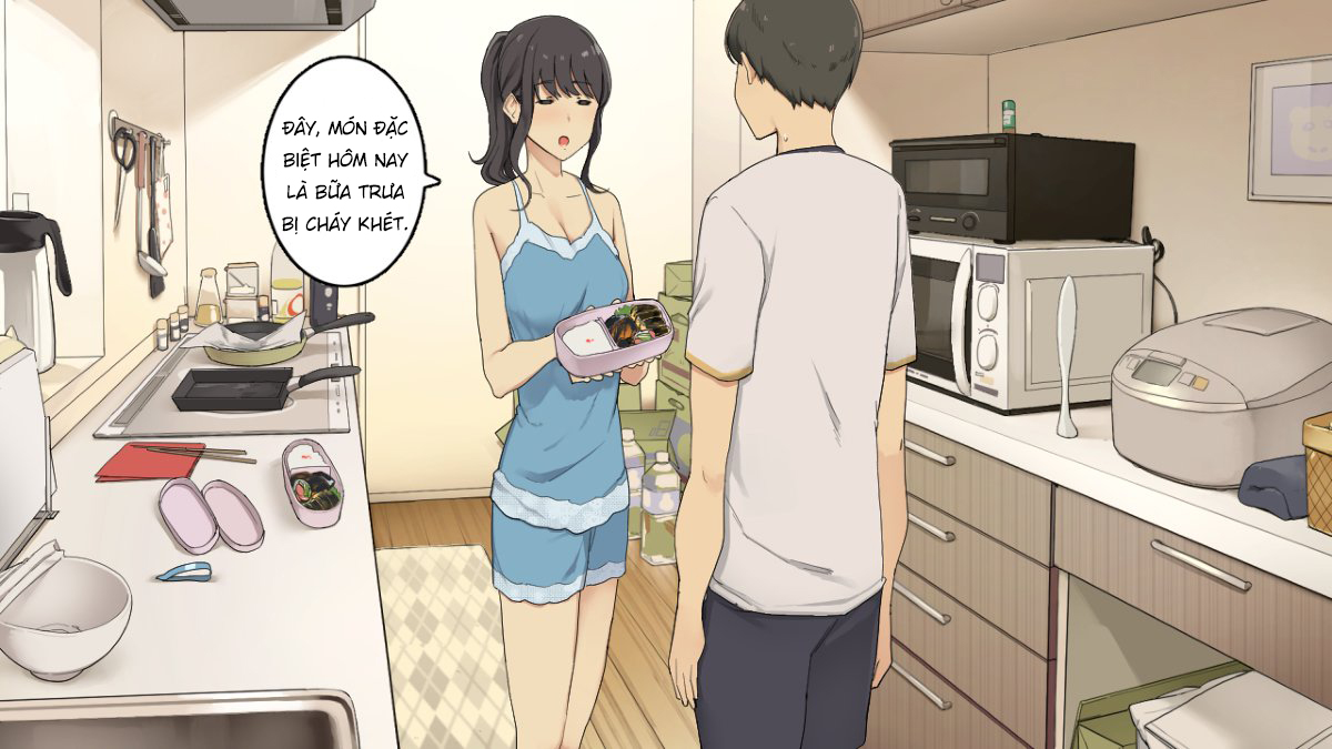 Đọc truyện hentai Ở cùng bạn gái hơn tuổi - Oneshot