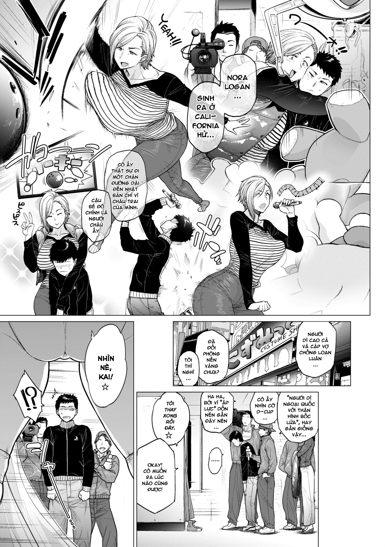 Đọc truyện hentai Why did you over the sea? - Oneshot