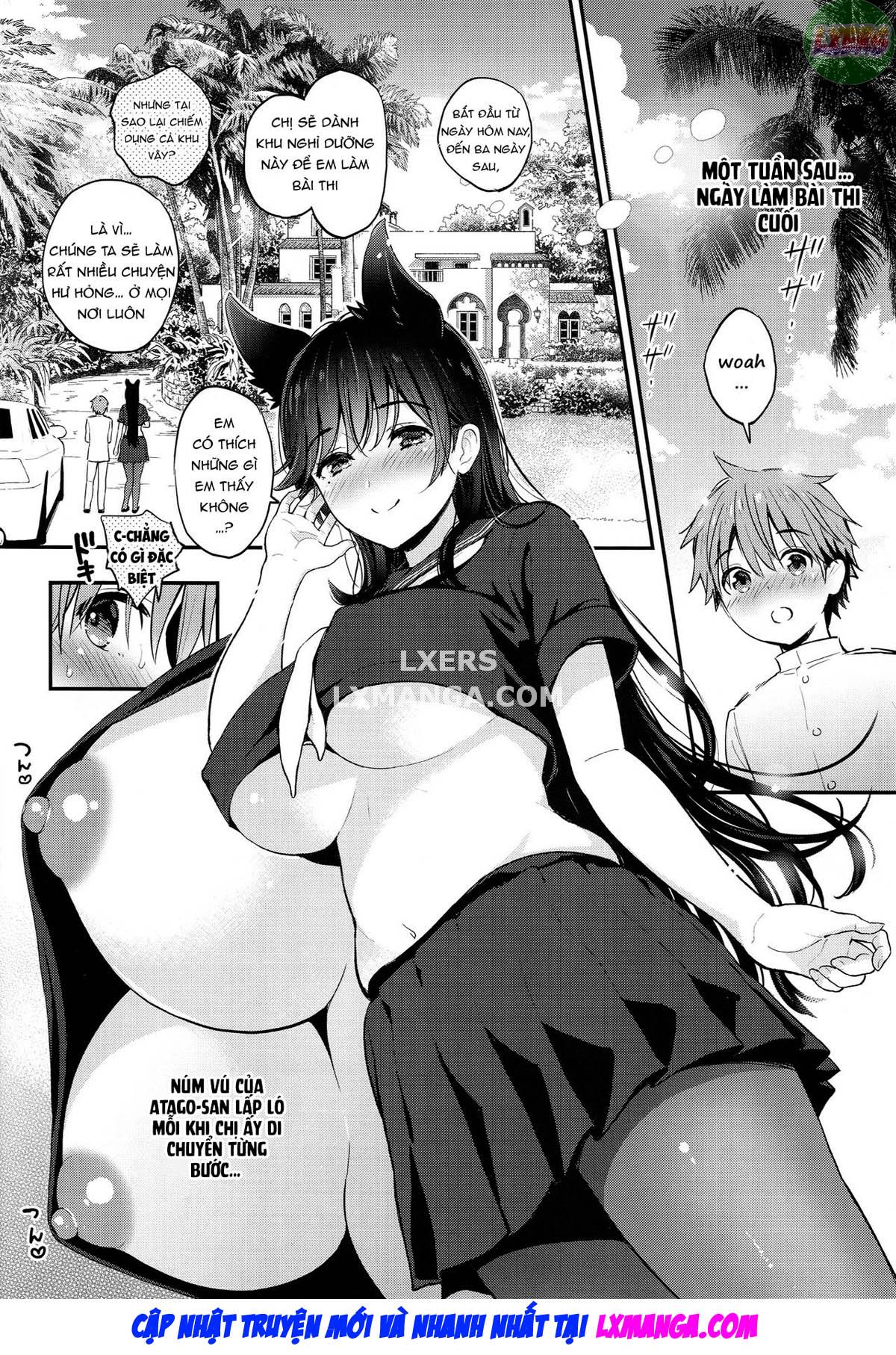 Đọc truyện hentai Kỳ thi chỉ huy nghịch ngợm của Atago - Oneshot