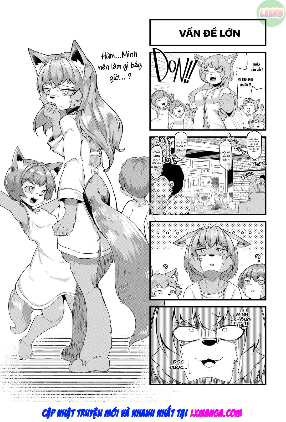 Đọc truyện hentai Tái thiết!? Thụ tinh giữa các loài - Chap 2