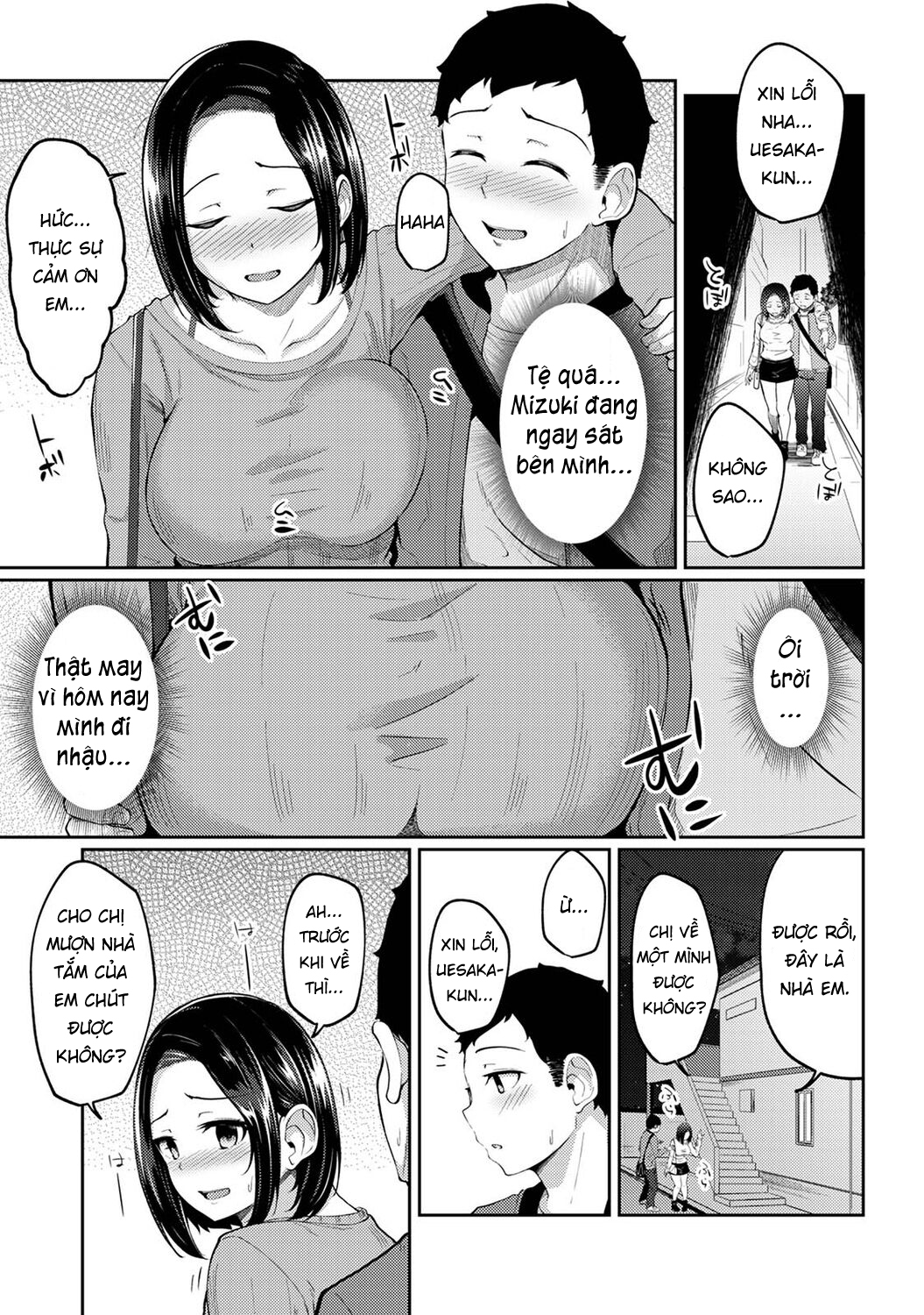 Đọc truyện hentai Tôi cố chịch em gái khi thấy ẻm mặc tạp dề khỏa thân... - Chap 4