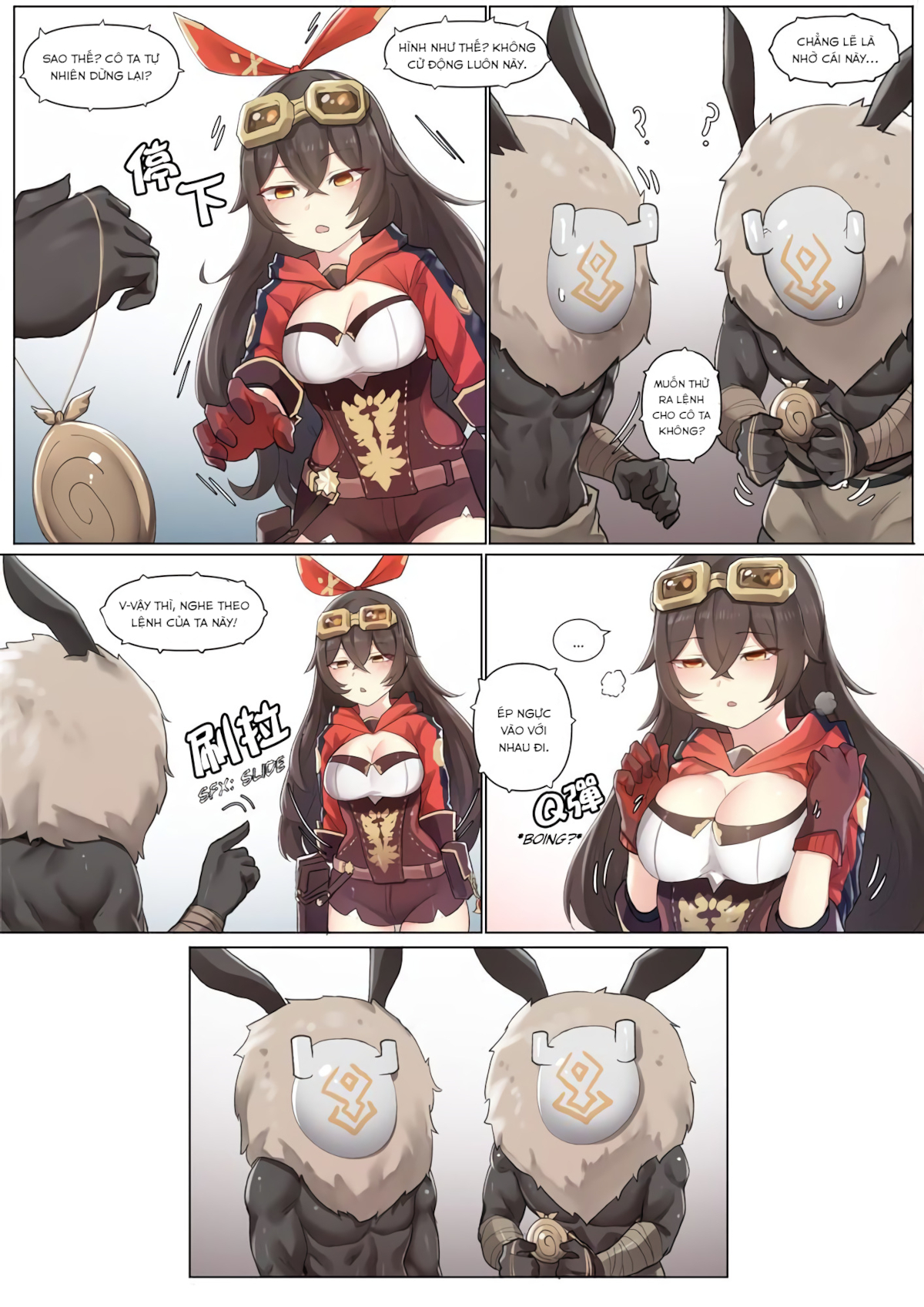 Đọc truyện hentai If Scenario - Amber (Genshin Impact) - Oneshot