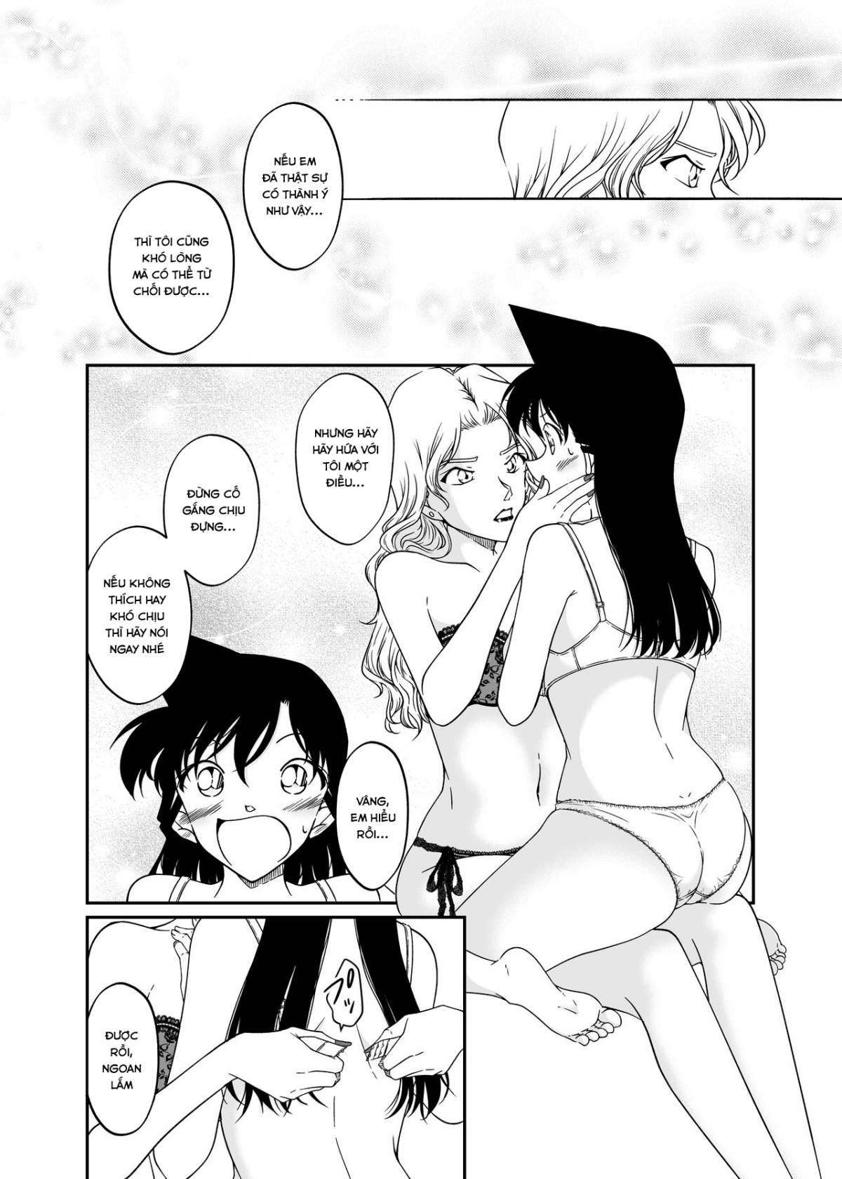 Đọc truyện hentai Cậu không thể trông cậy vào tôi được à? (Detective Conan) - Oneshot