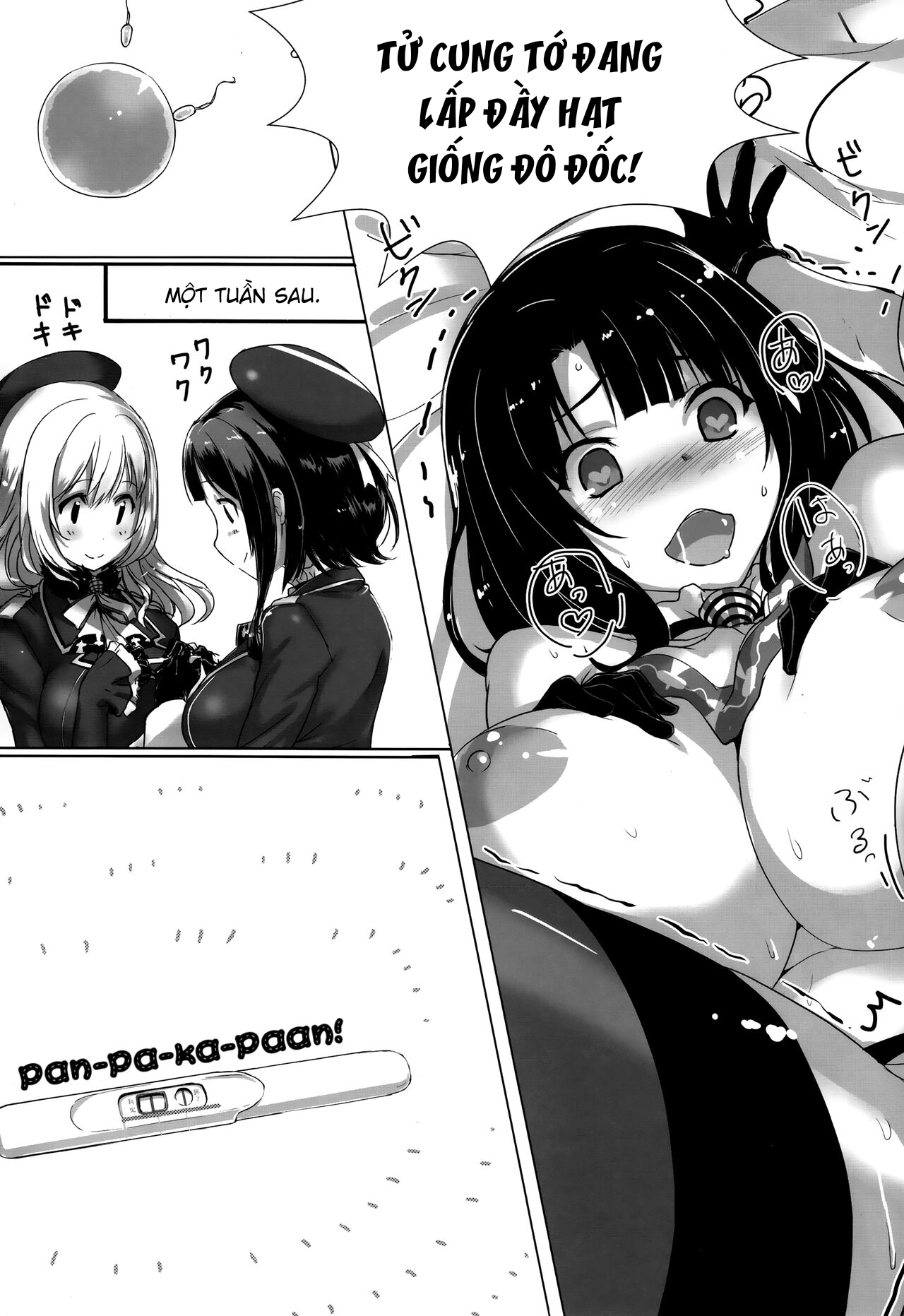Đọc truyện hentai Takao to Atago to Teitoku de H Suru Hon (Kantai Collection -KanColle-) - Oneshot