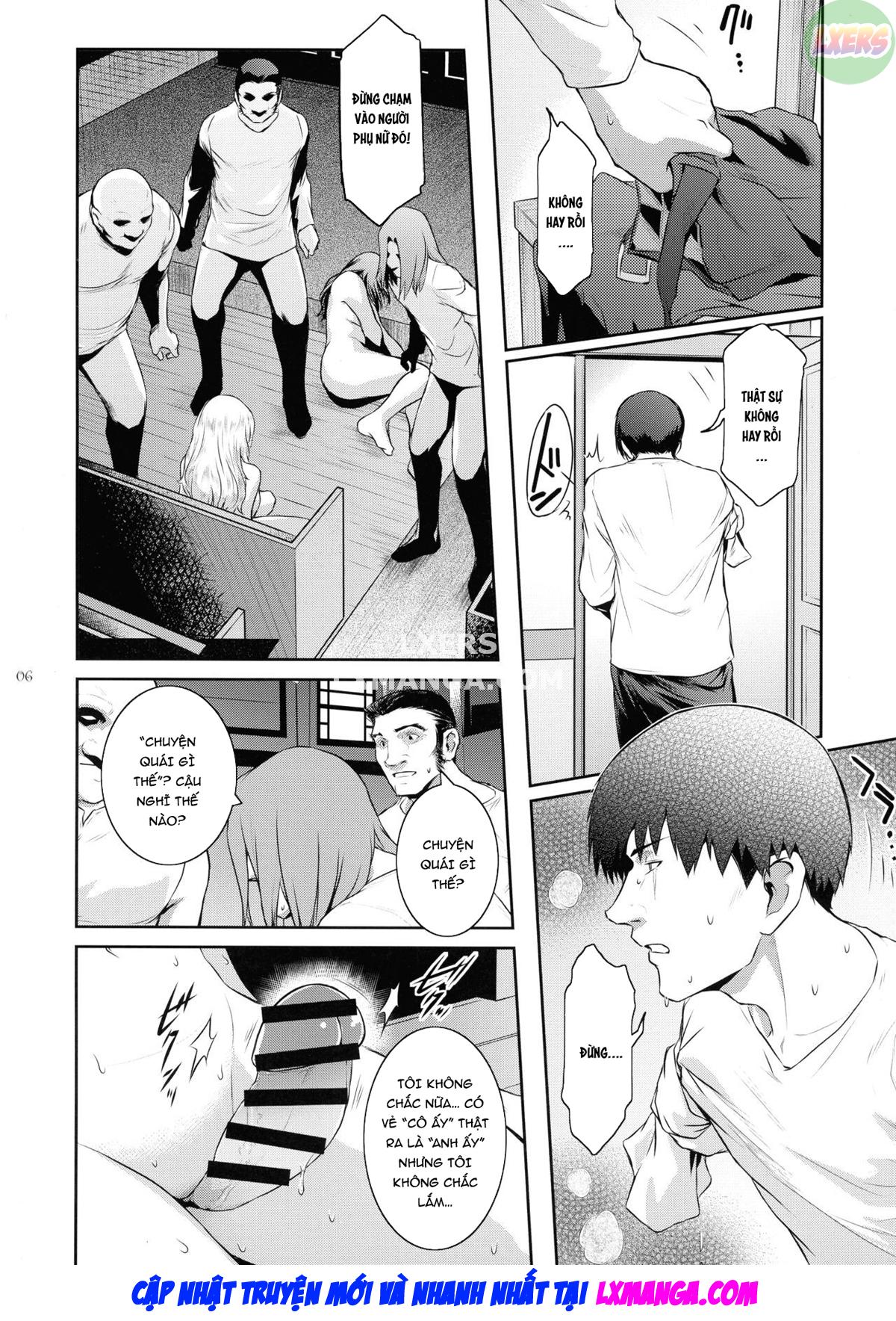 Đọc truyện hentai Kyoukai. - Chap 5
