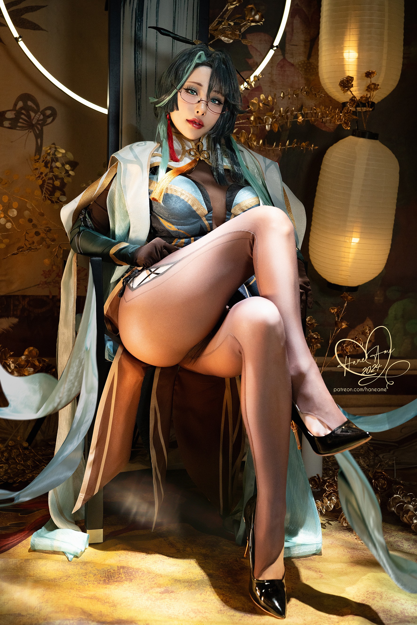 Đọc truyện hentai Tuyển tập Albums siêu phẩm Cosplay - Chap 20 - GenshinImpact Xianyun Cloud Retainer