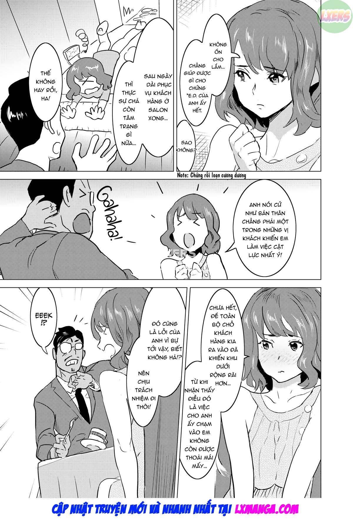 Đọc truyện hentai Tôi bắt vợ làm việc tại nhà thổ - Chap 3 - Sadistic Customer Kawai