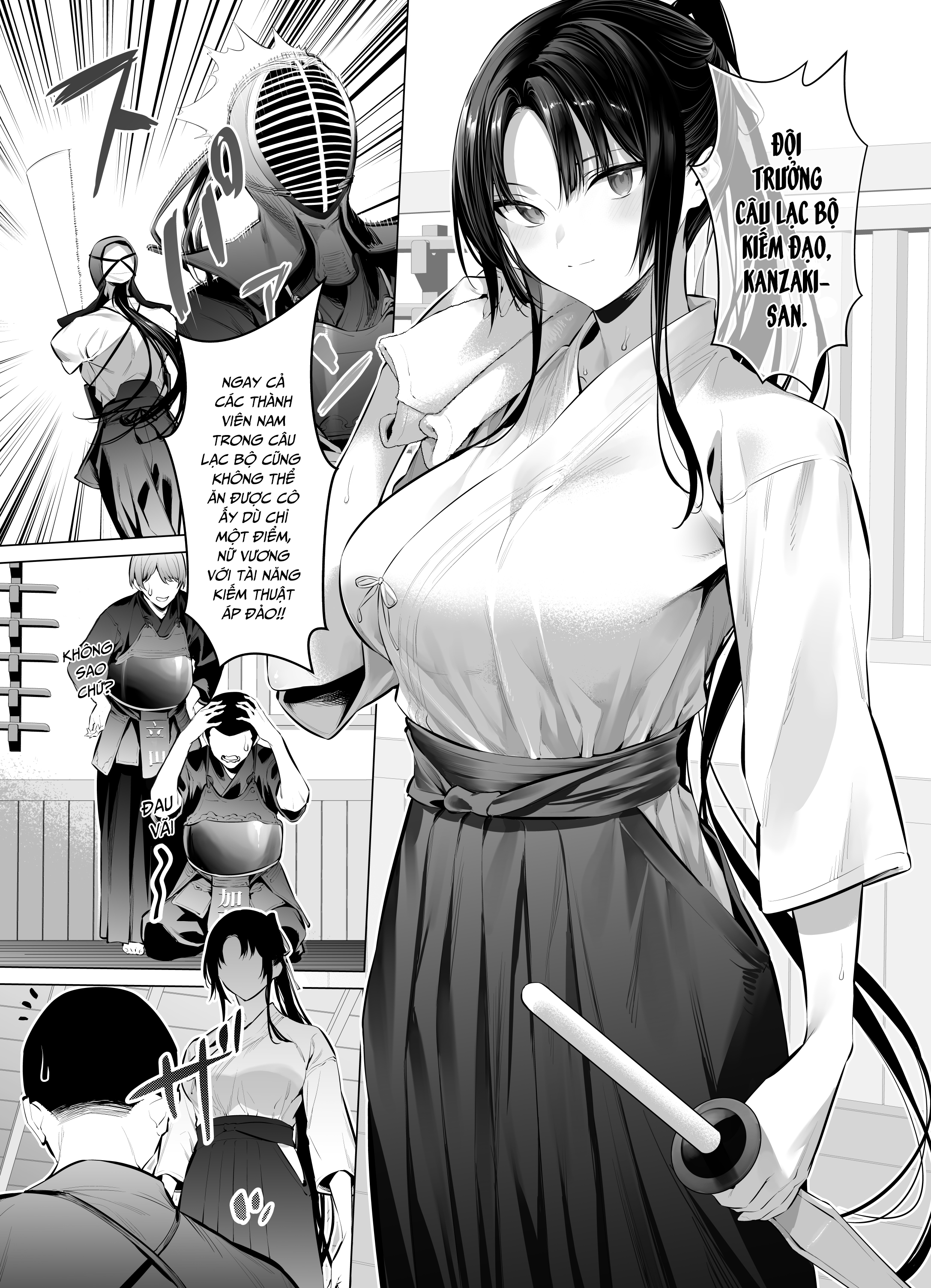 Đọc truyện hentai Nữ vương kiếm đạo - Oneshot