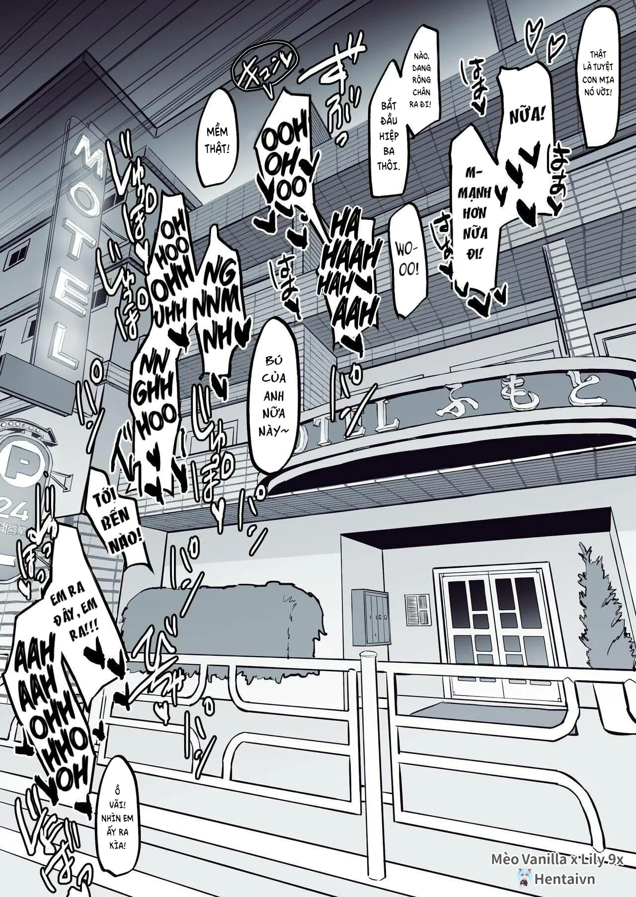 Đọc truyện hentai Gặp được những người tốt bụng khi lái xe trên núi - Oneshot