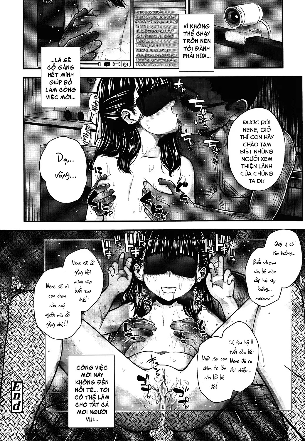 Đọc truyện hentai Bố ơi, hãy cố lên! - Oneshot