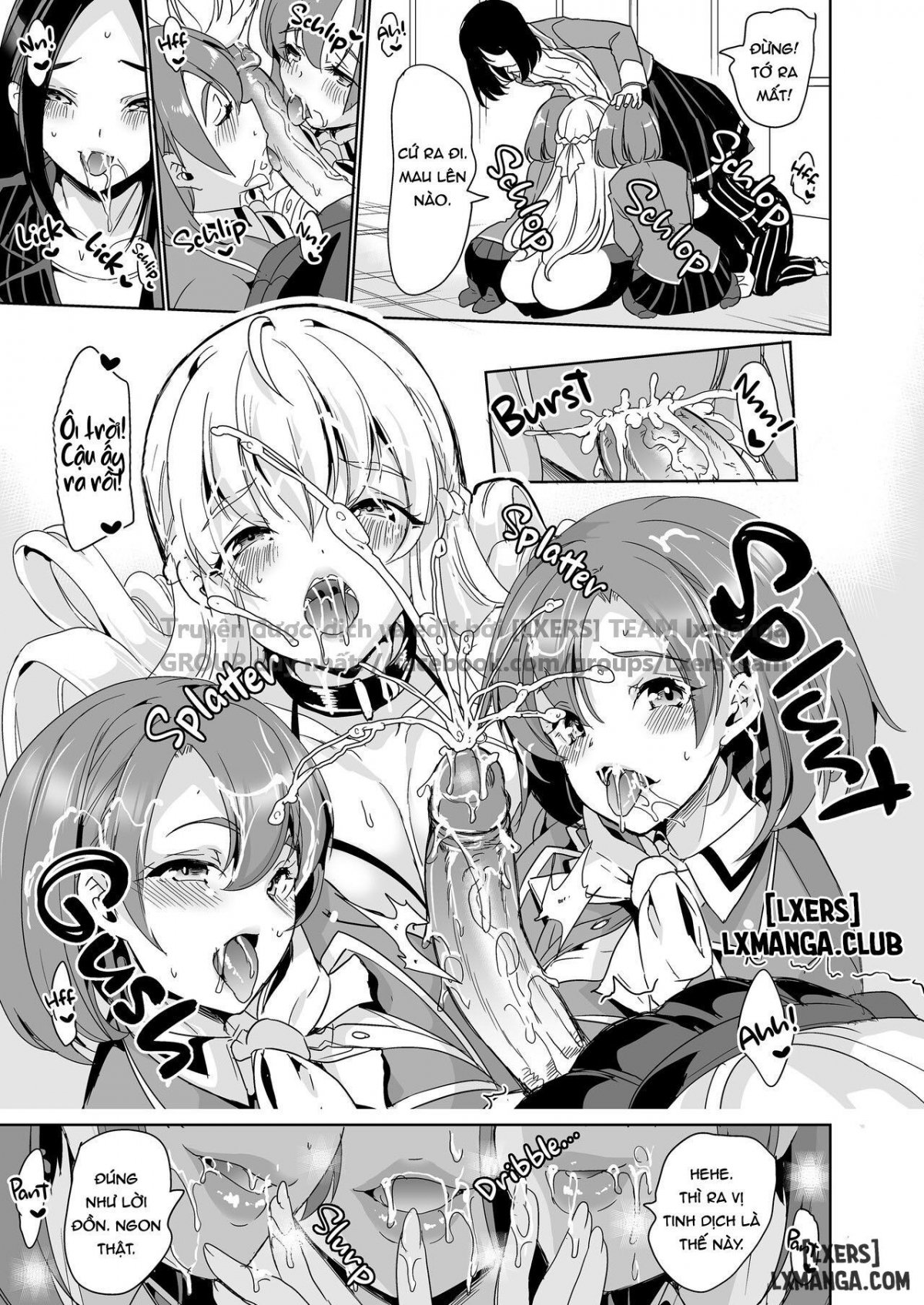 Đọc truyện hentai The Lone Cock in the Sex Club for Girls - Oneshot