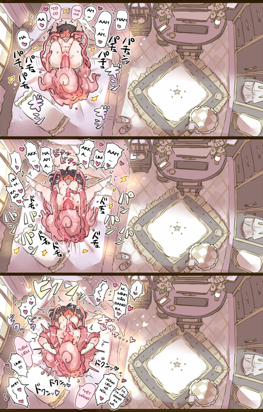 Đọc truyện hentai Ouchi de Yaru Koto Nai node Shokushu Shoukan Shite Ecchi ni Fukeru Mahou Shoujo - Oneshot