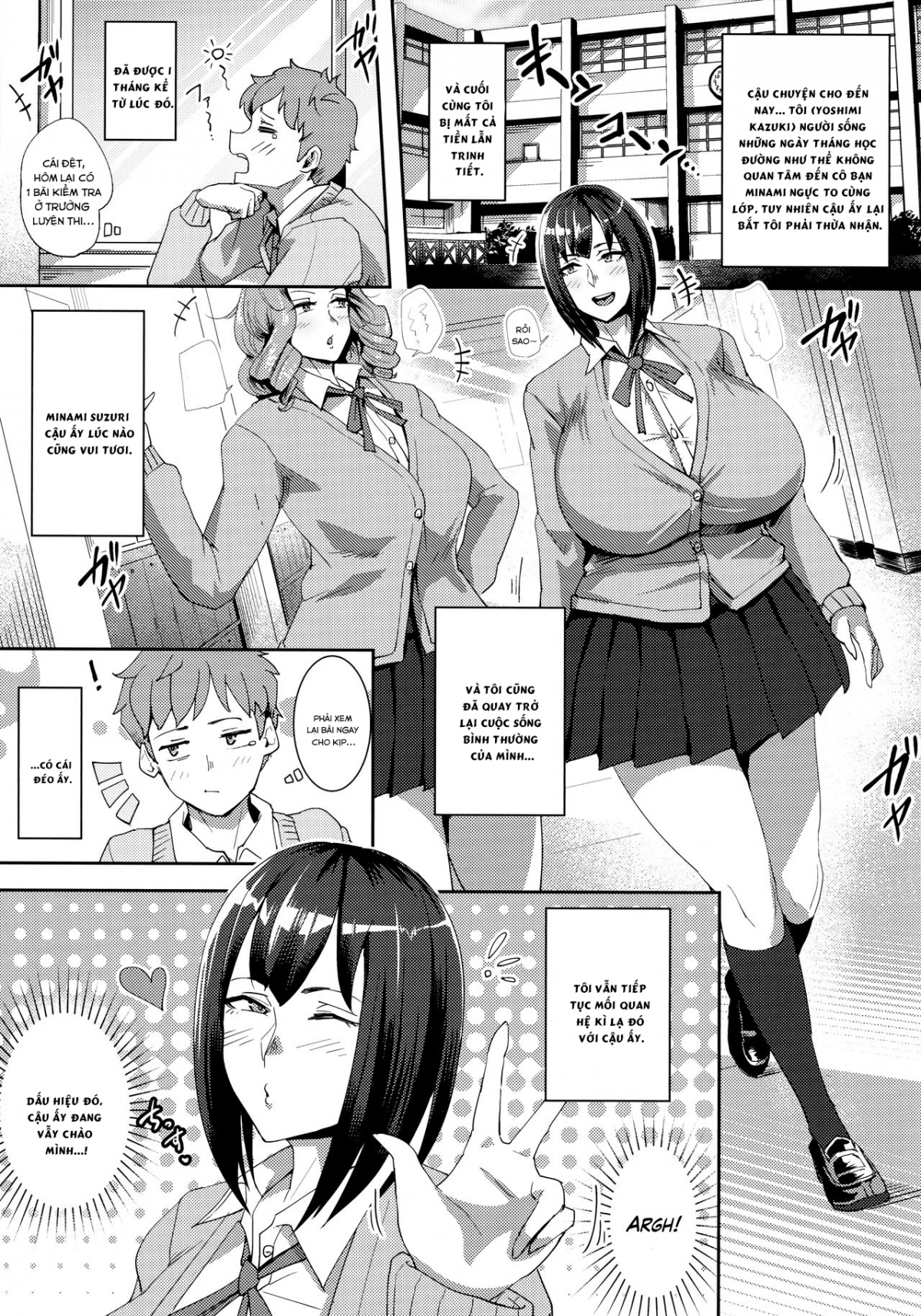 Đọc truyện hentai Minami-san Sensational - Oneshot - Có che