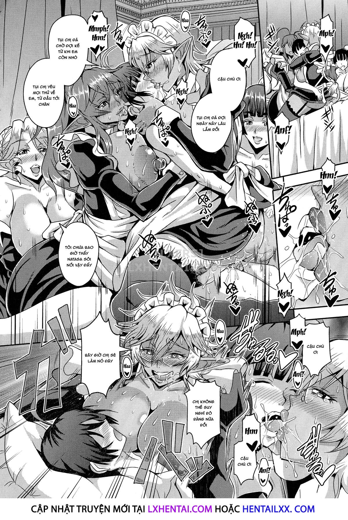 Đọc truyện hentai Elf Harem Story - Chap 4