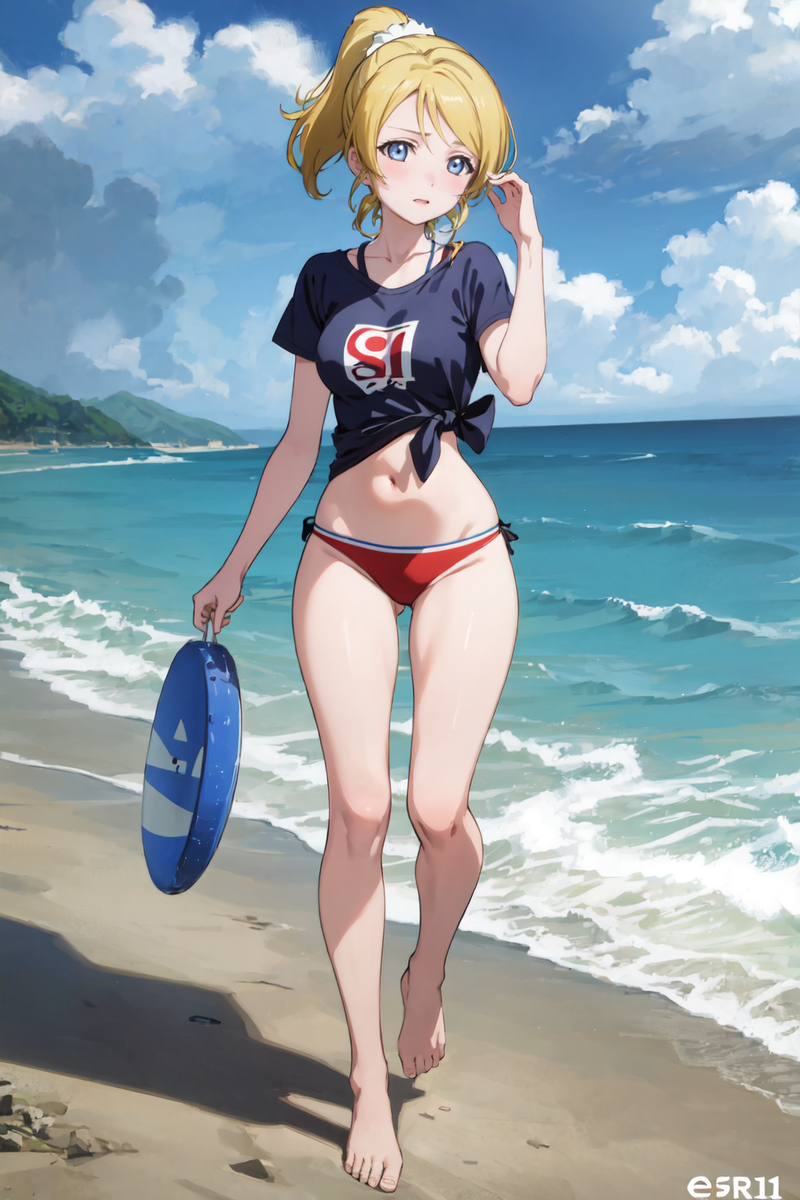 Đọc truyện hentai Tuyển tập Albums Art hentai - Chap 236 - Eli Ayase in swimsuit
