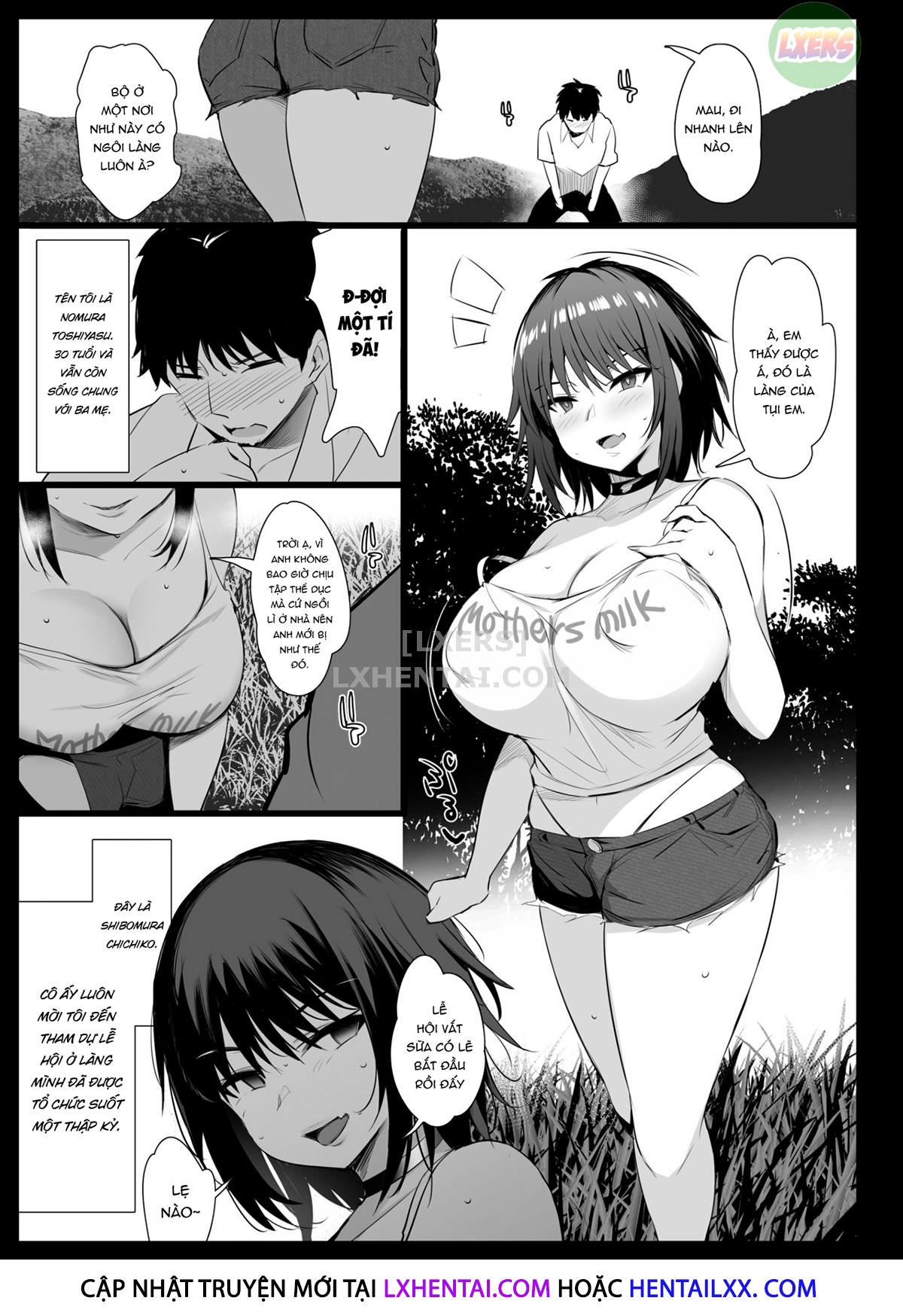 Đọc truyện hentai Milking Village - Oneshot