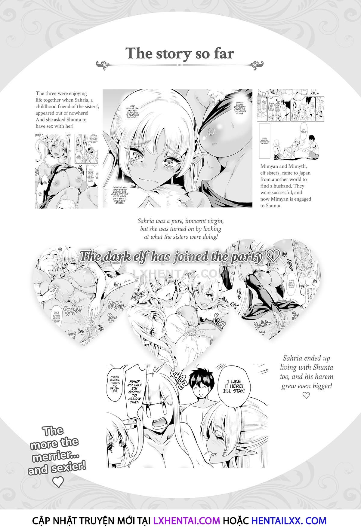 Đọc truyện hentai Slutty Elf Sisters Seeking a Husband - Chap 3 - Harem Quartet
