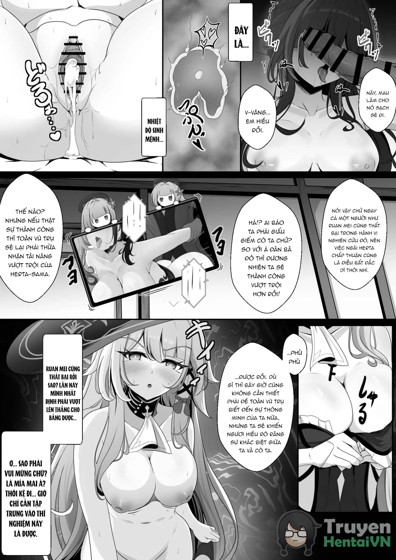 Đọc truyện hentai Watashi (Miss Herta) ga Saimin Nanka ni Makeru Wakenai Desho! (Honkai: Star Rail) - Oneshot