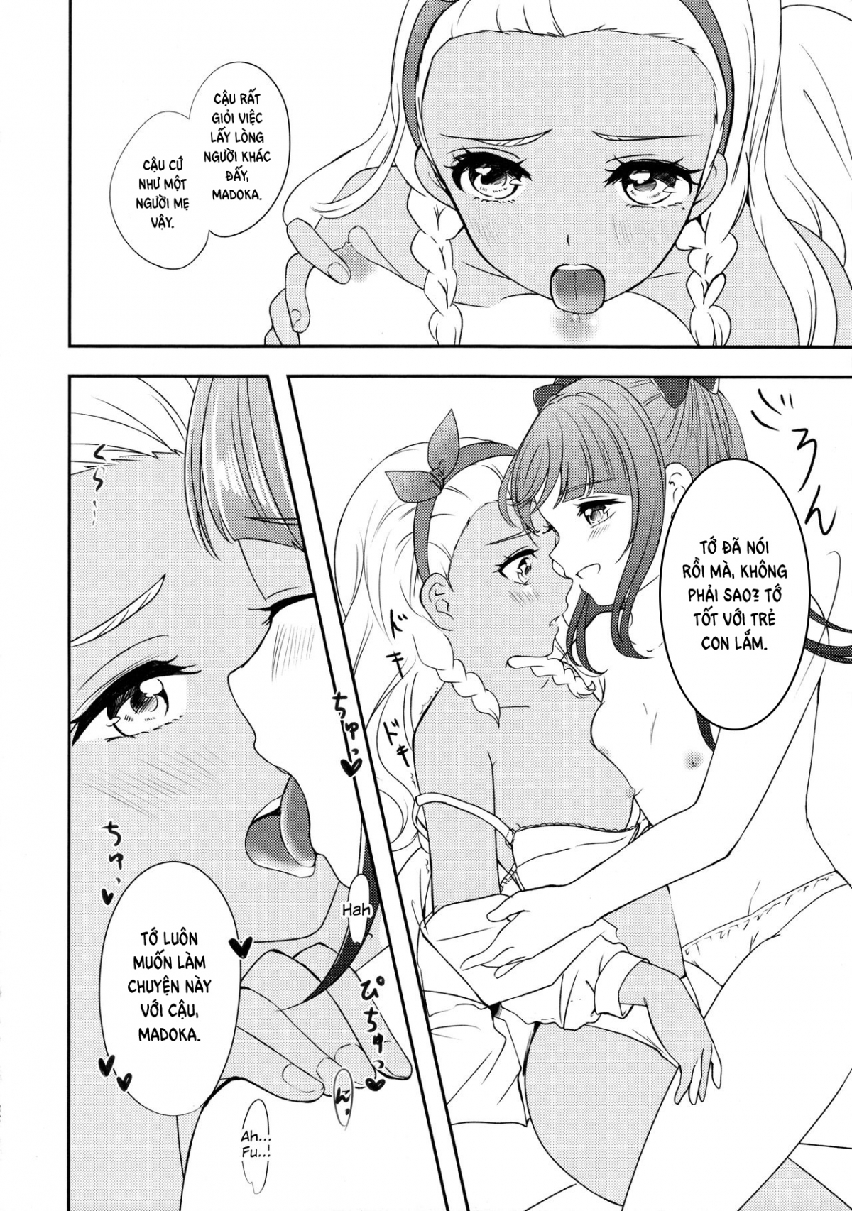 Đọc truyện hentai Tớ sẽ vượt qua cậu (Star Twinkle PreCure) - Oneshot