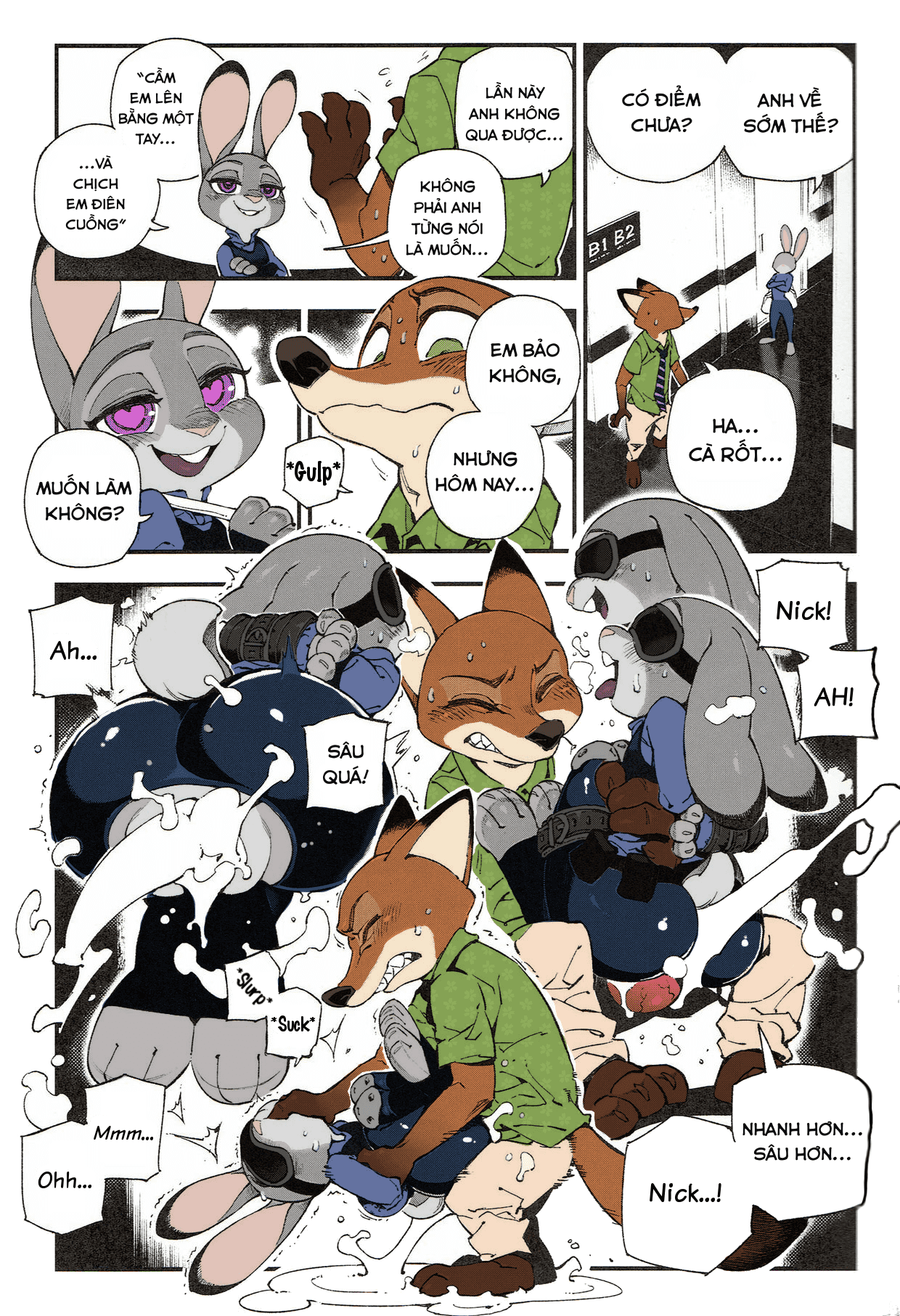 Đọc truyện hentai What Does The Fox Say? - Oneshot