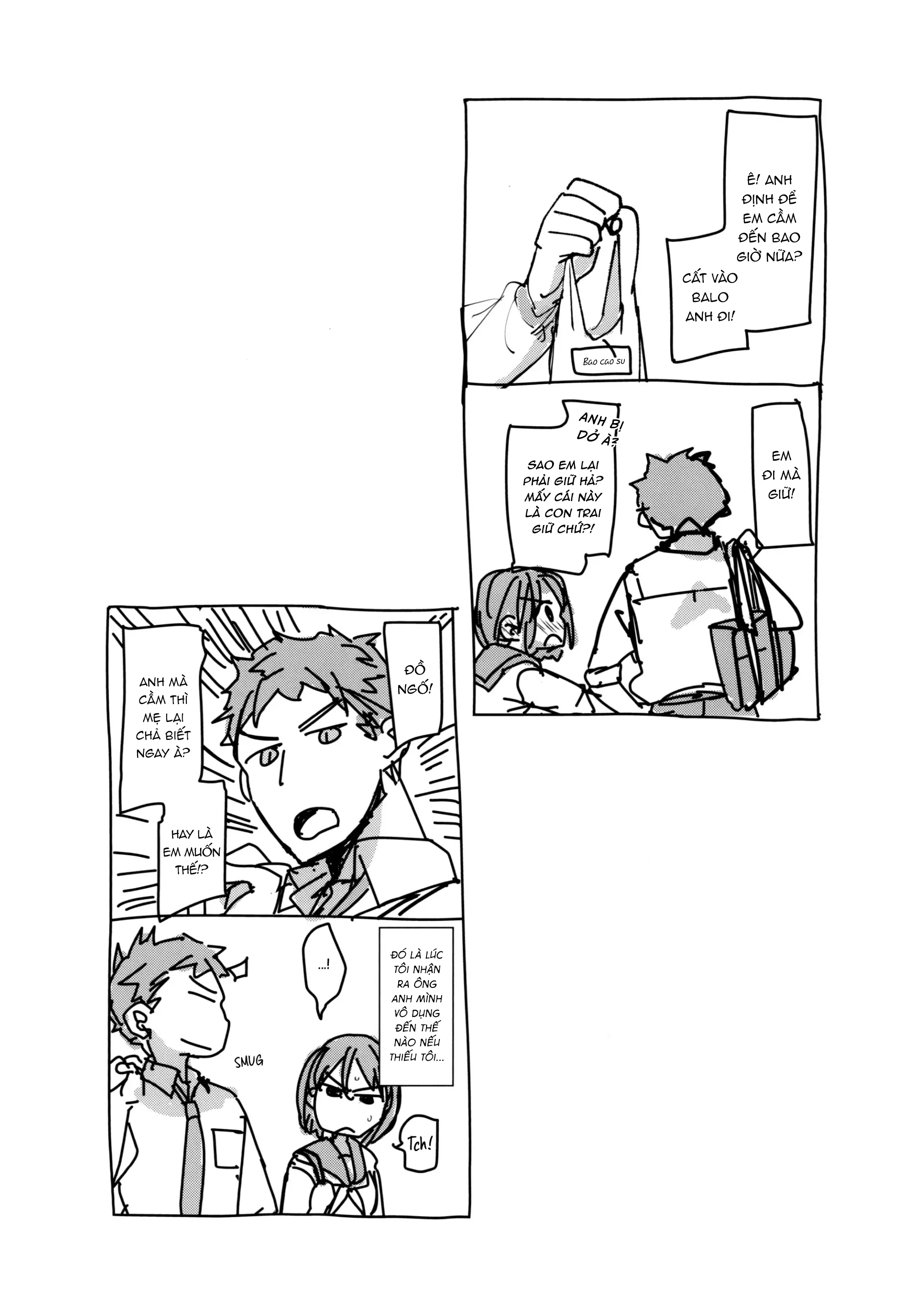 Đọc truyện hentai Cuộc sống hàng ngày của tôi và anh trai tôi - Chap 1