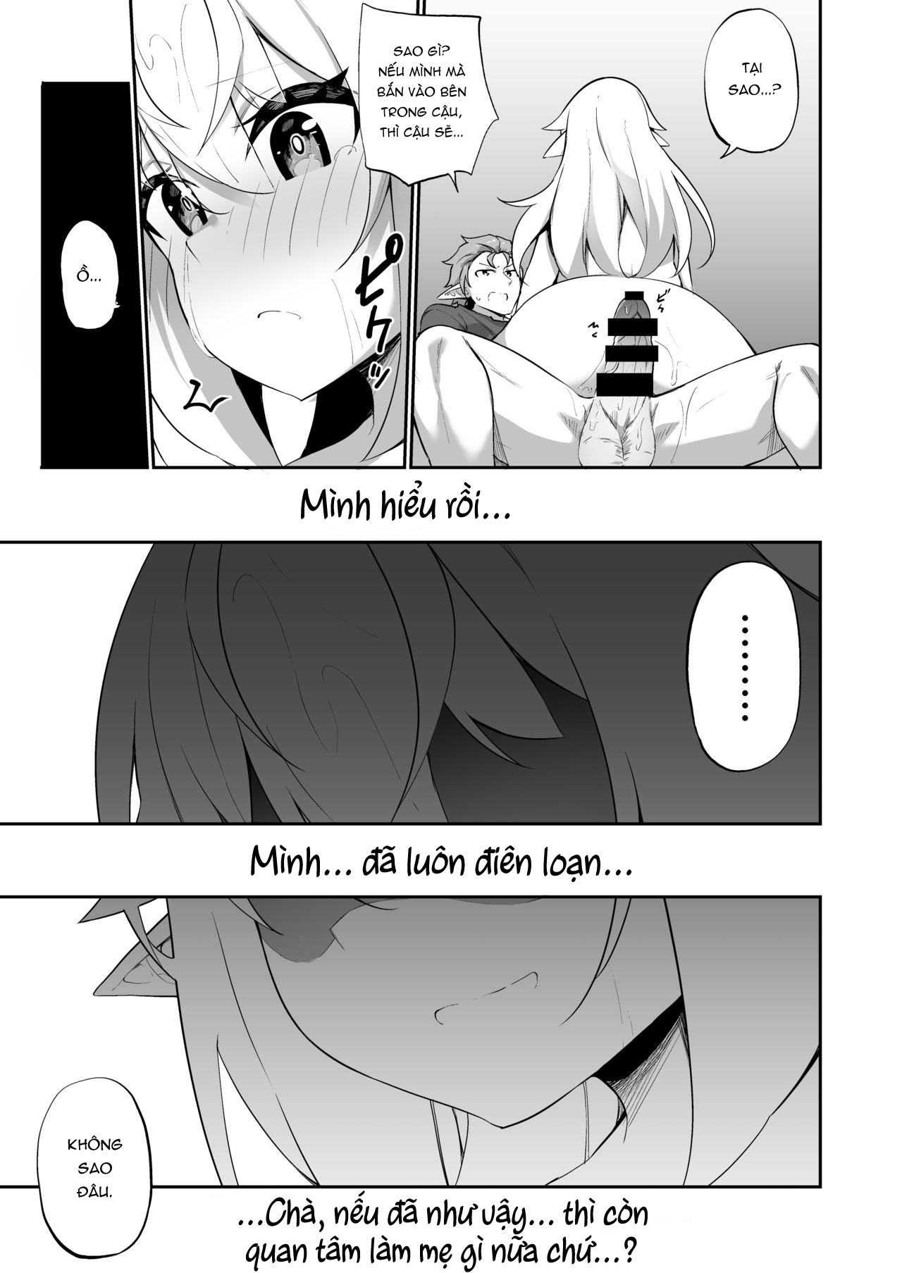 Đọc truyện hentai Câu chuyện một mạo hiểm giả trở thành Elf và kết hôn với bạn tâm giao của mình. - Oneshot 2