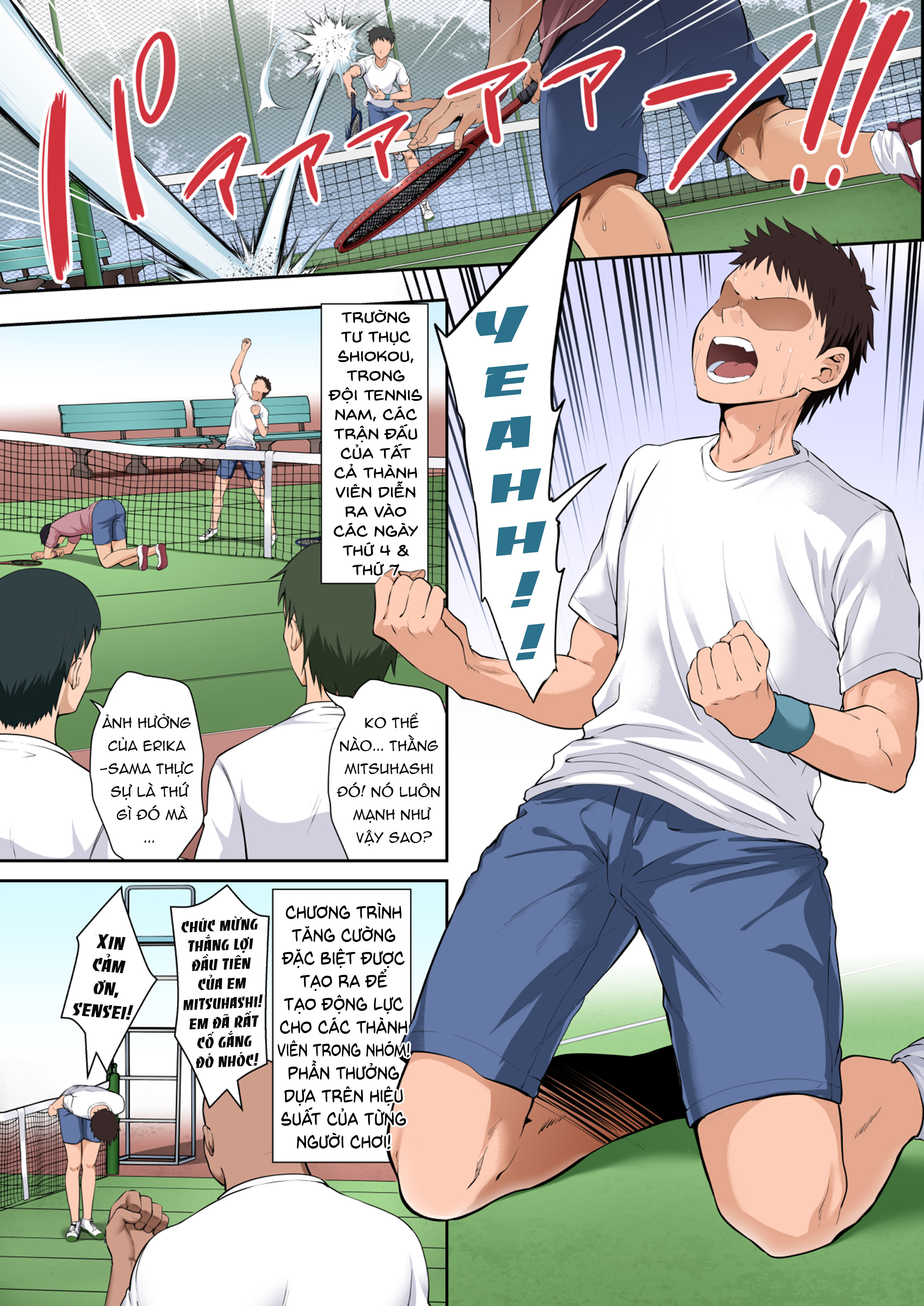 Đọc truyện hentai (Ijima Yuu) Gakuenchou Koudou Mariya o Chinpo Cleaner Nigou ni Otosu [Part 2] - Oneshot