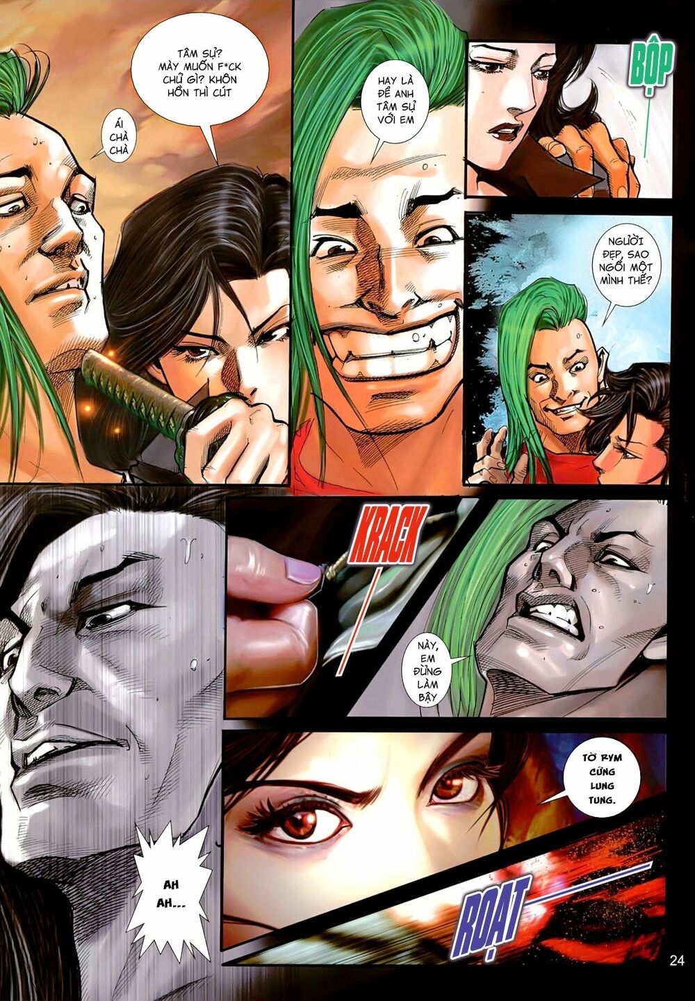 Đọc truyện hentai Nữ Hồng Côn - Chap 4