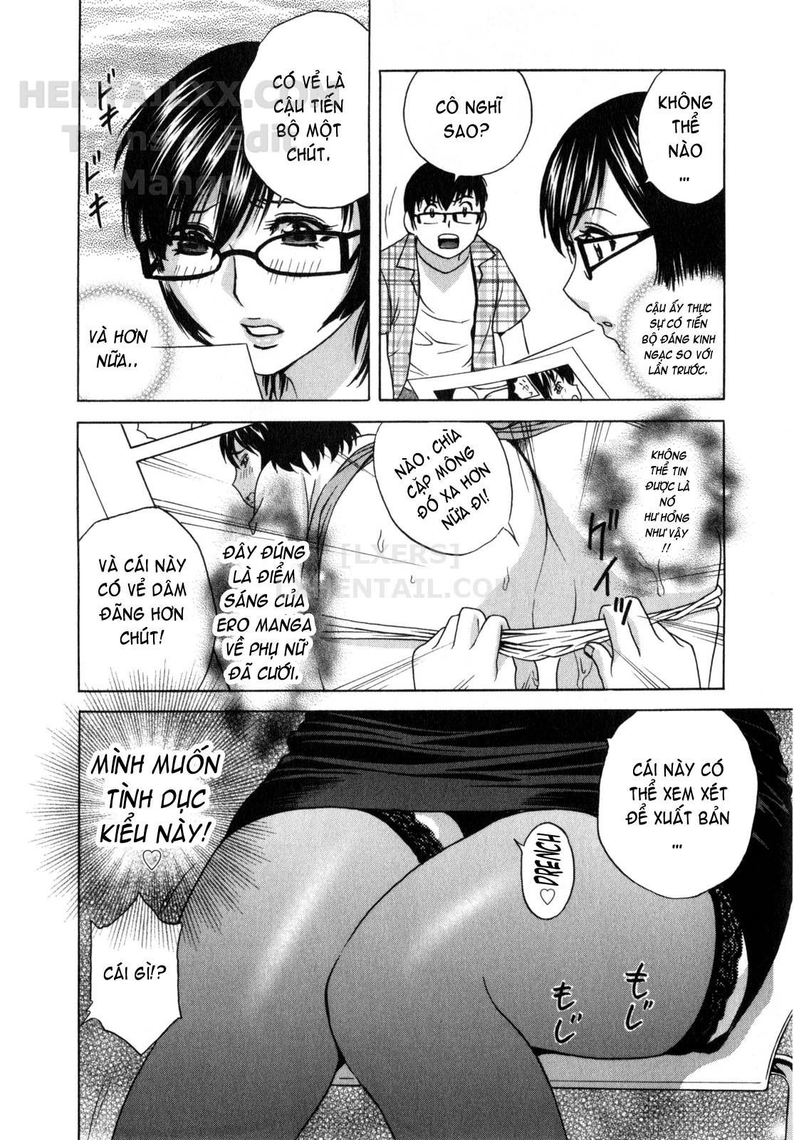 Đọc truyện hentai Life With Married Women Just Like A Manga - Chap 6