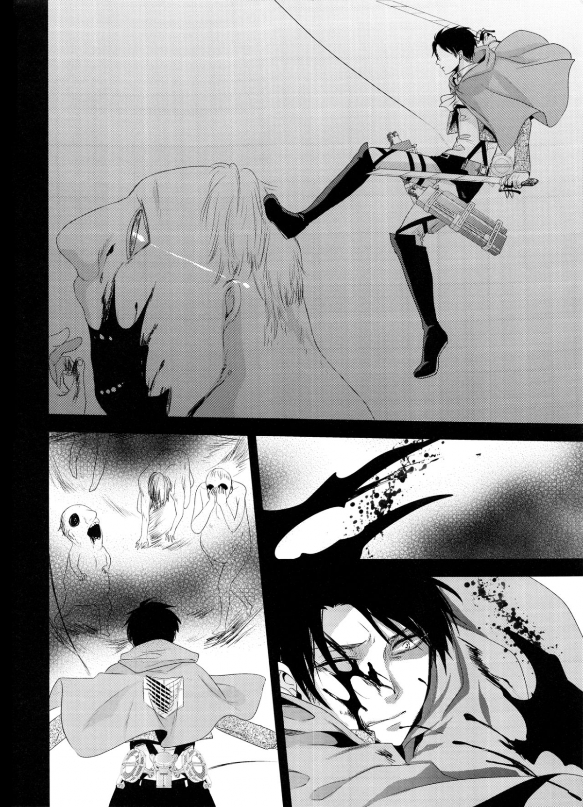 Đọc truyện hentai Kiss me once again (Shingeki no Kyojin) - Chap 3