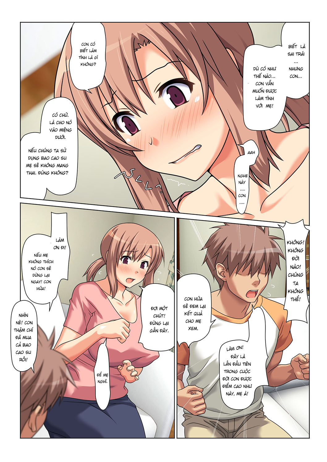 Đọc truyện hentai Điều kiện để được mây mưa với mẹ - Chap 1