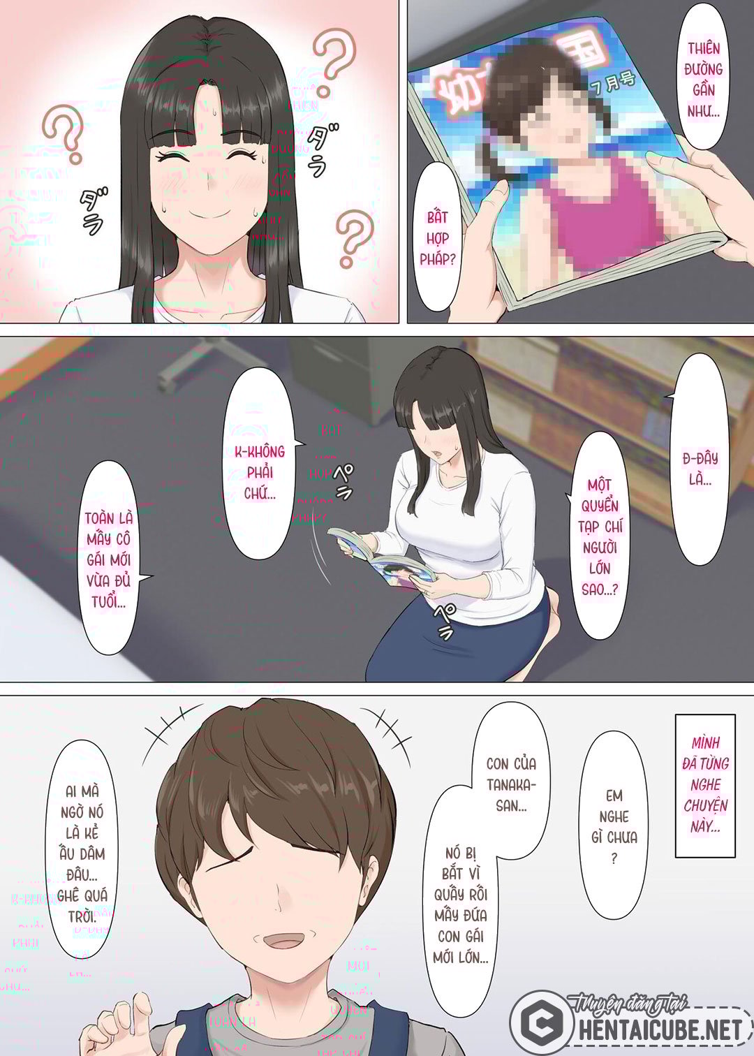 Đọc truyện hentai Kazu-kun và mẹ - Oneshot