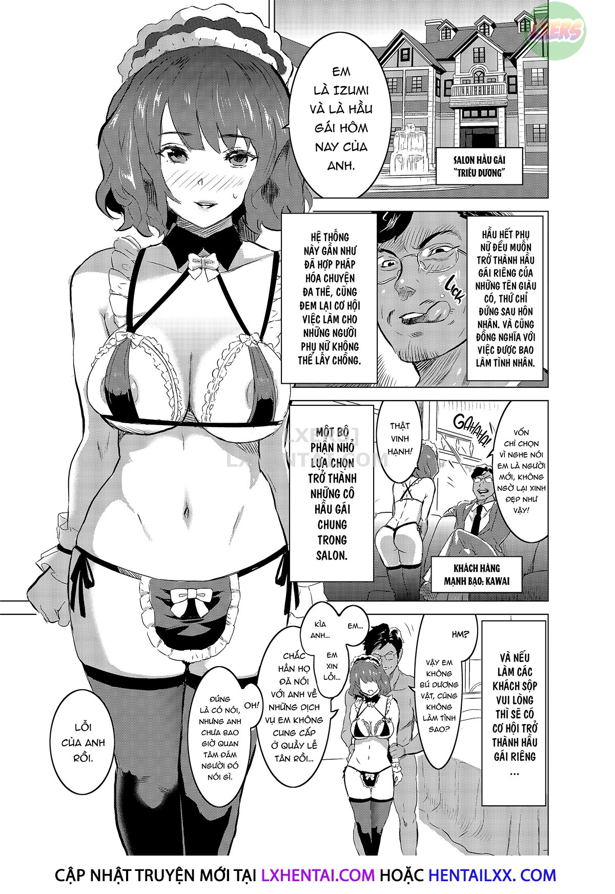 Đọc truyện hentai Tôi bắt vợ làm việc tại nhà thổ - Chap 1