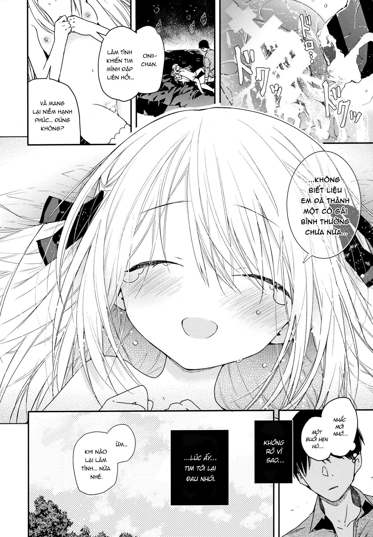 Đọc truyện hentai Tonari No Hakanage Shoujo To Hajimete Ecchi - Oneshot