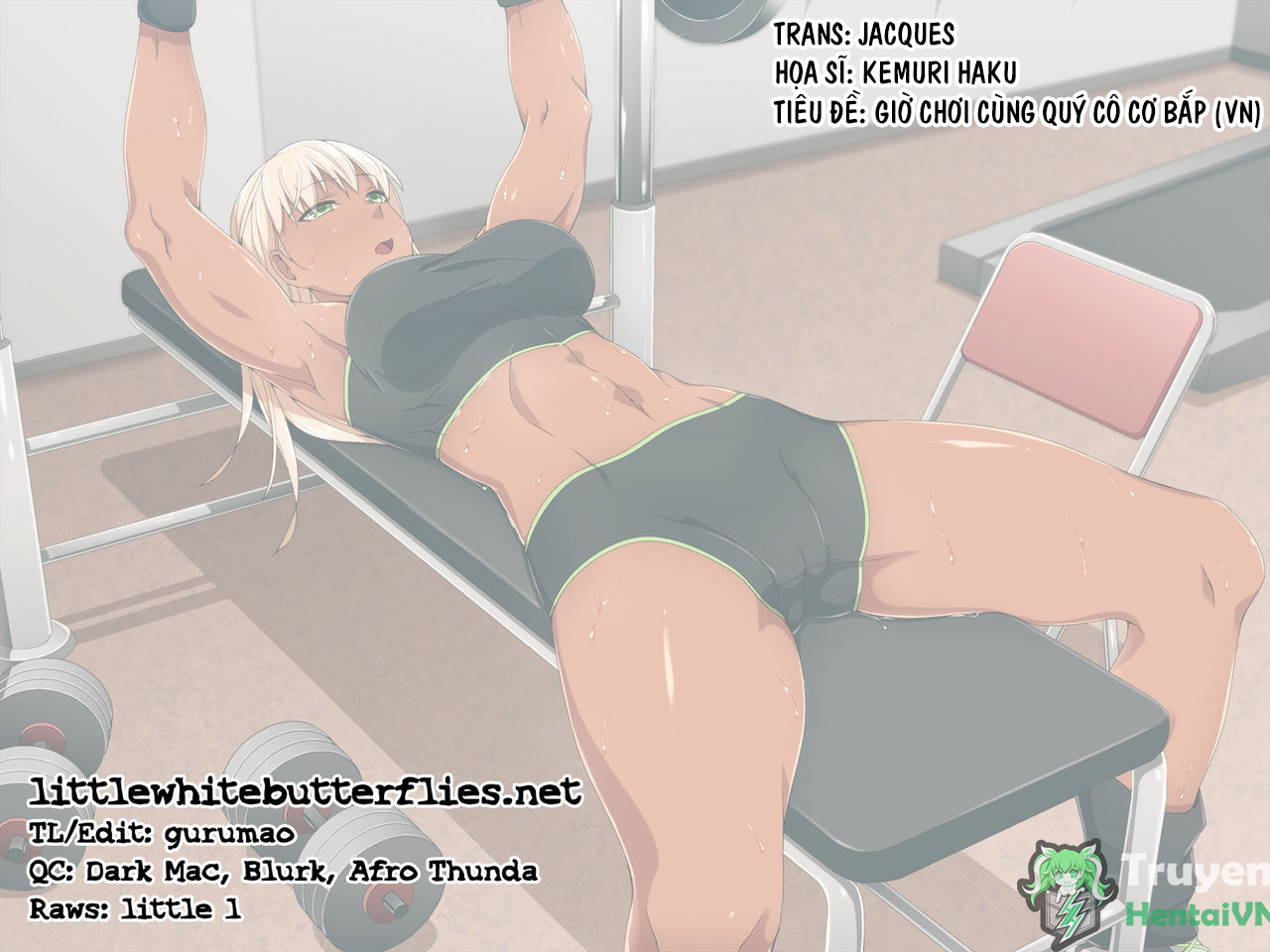 Đọc truyện hentai Kinnikushitsu na Onee-san de Asobou - Oneshot