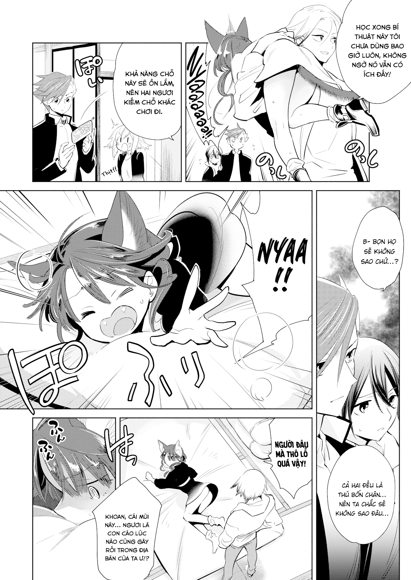 Đọc truyện hentai A Mythological Boy’s Bedroom - Chương 4: Fox vs. Cat