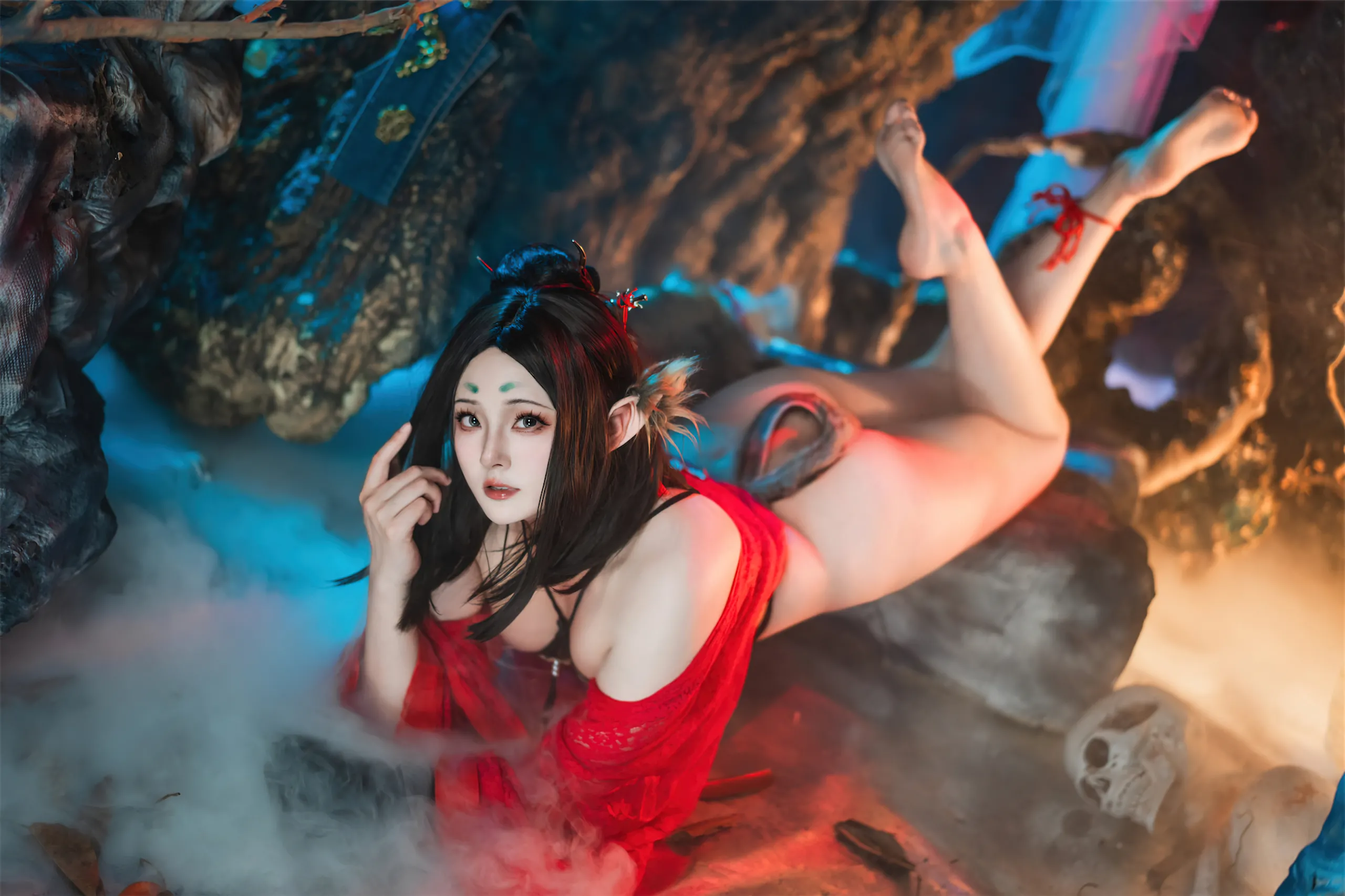 Đọc truyện hentai Tuyển tập Albums siêu phẩm Cosplay - Chap 1027 - Natsuko - Black Myth: Wukong Ping Ping