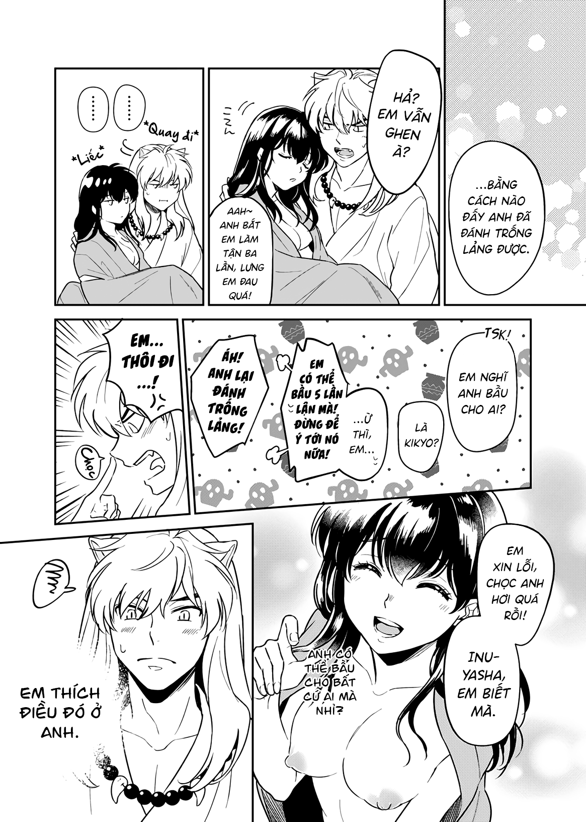 Đọc truyện hentai Tuyển tập Inuyasha - Chap 4: Cast an honest vote, please