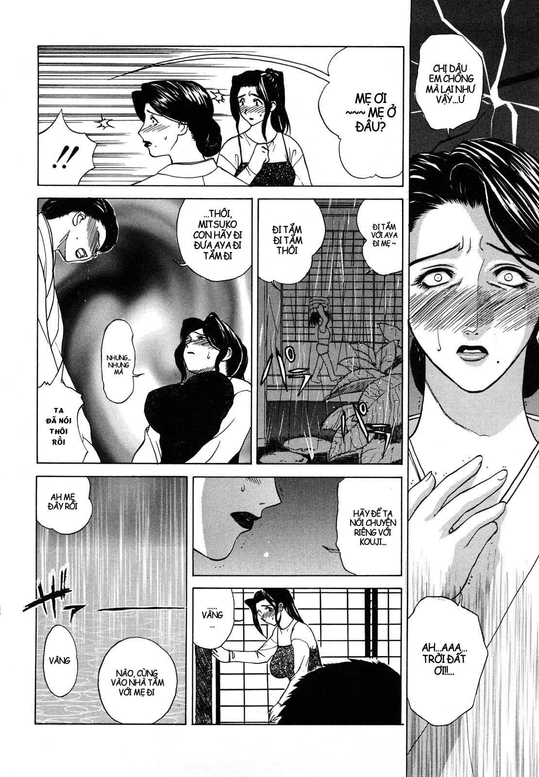 Đọc truyện hentai Cô dâu dâm đãng của nhà Takayanagike - Chap 4