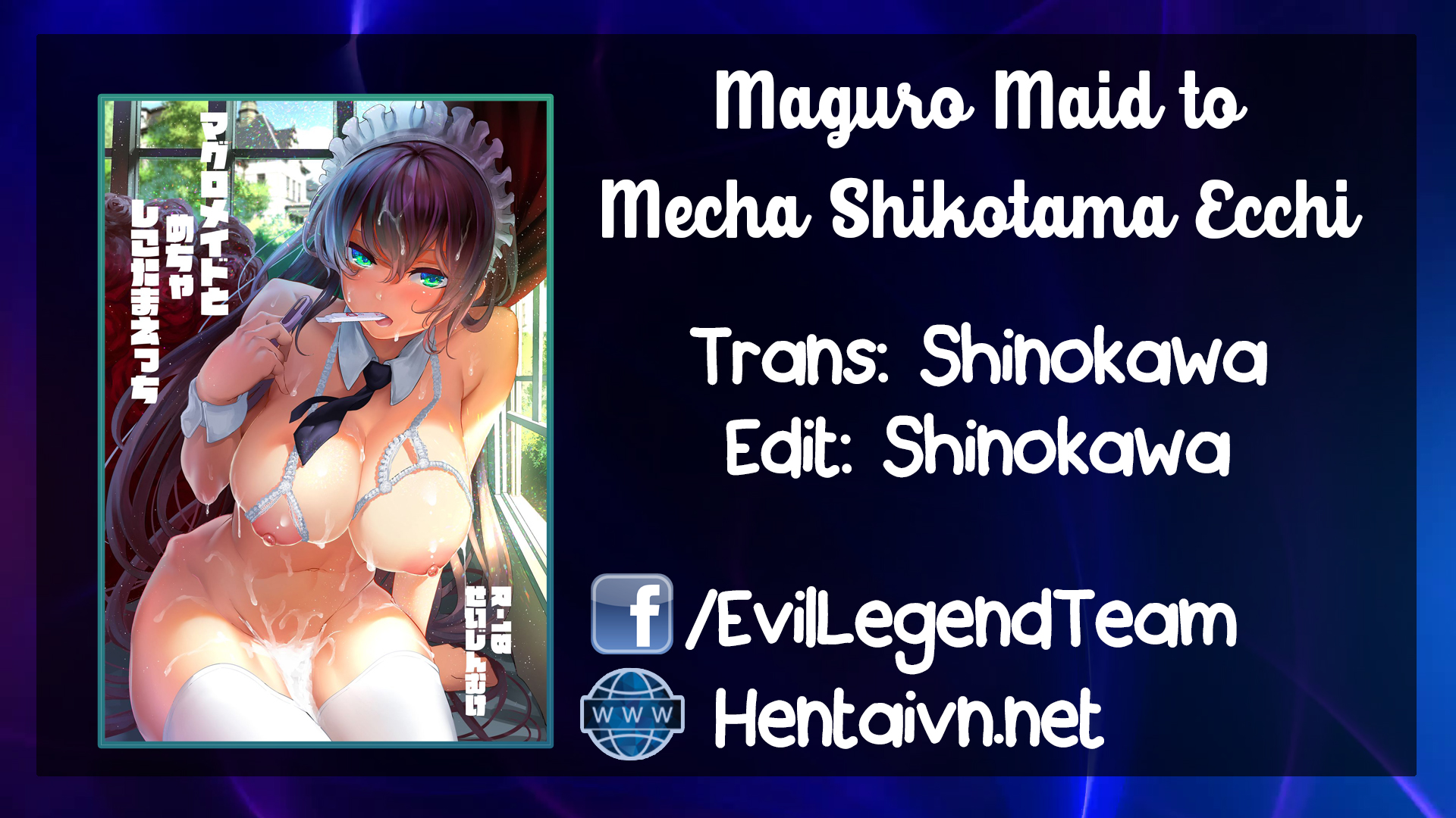 Đọc truyện hentai Maguro Maid to Mecha Shikotama Ecchi - Oneshot