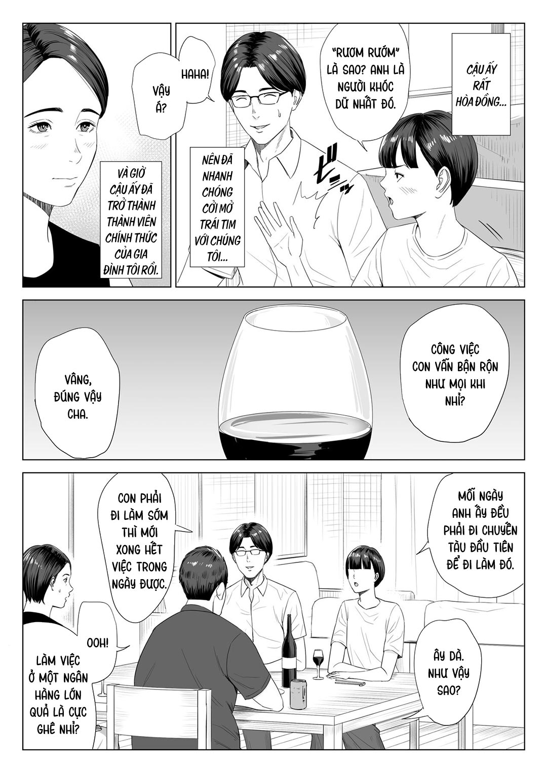 Đọc truyện hentai Mượn nhờ mẹ vợ - Oneshot